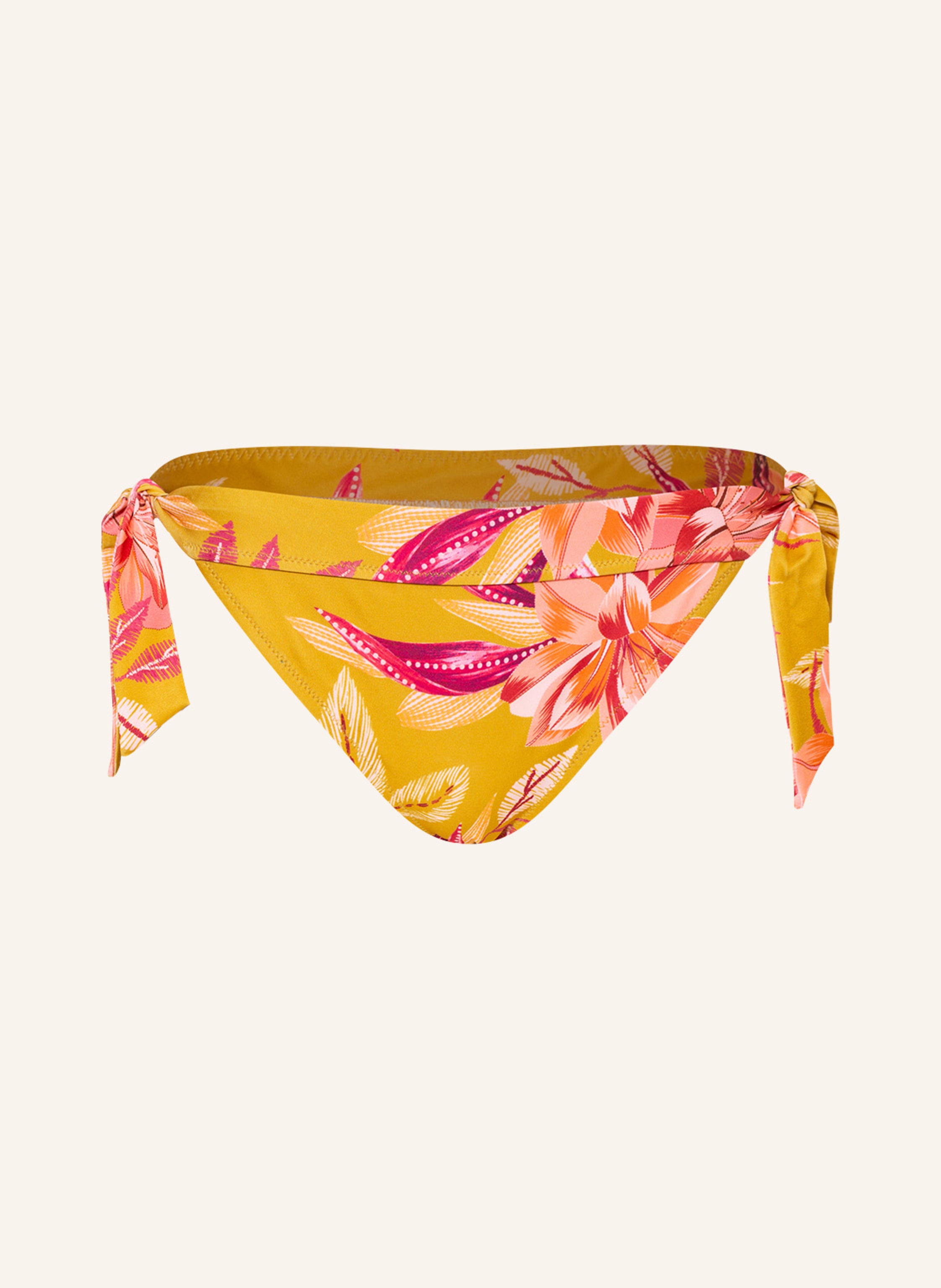 Lidea Triangel Bikini Hose Spice In Dunkelgelb Lachs Dunkelrot