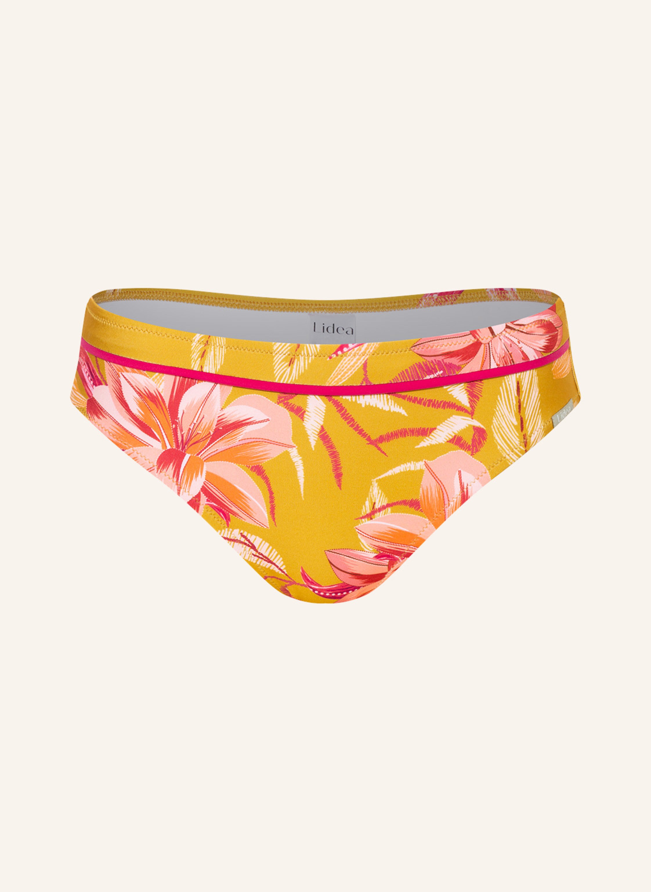 Lidea Basic Bikini Hose Spice In Dunkelgelb Lachs Hellrot