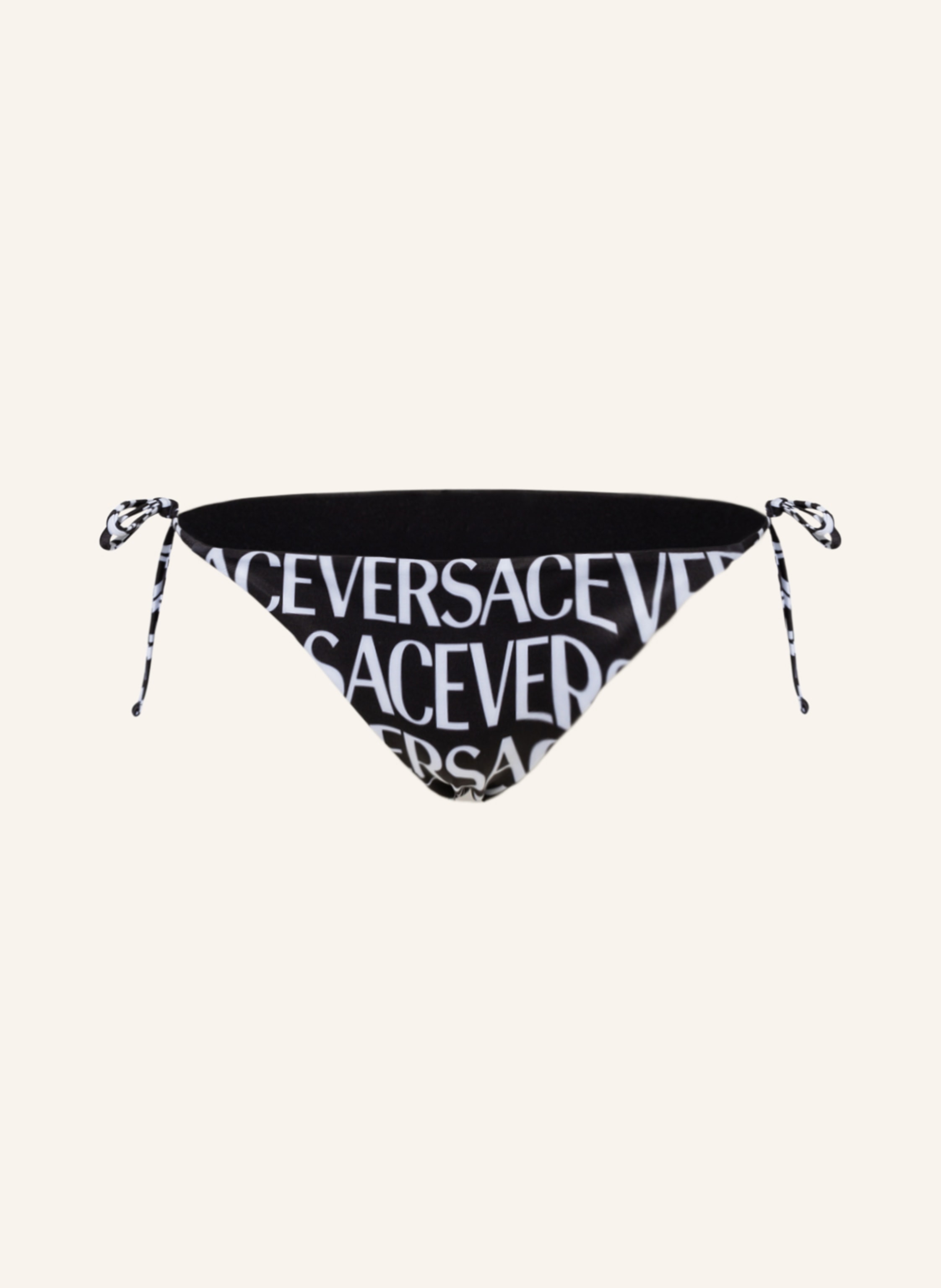 VERSACE Triangel Bikini Hose In Schwarz Weiss Breuninger