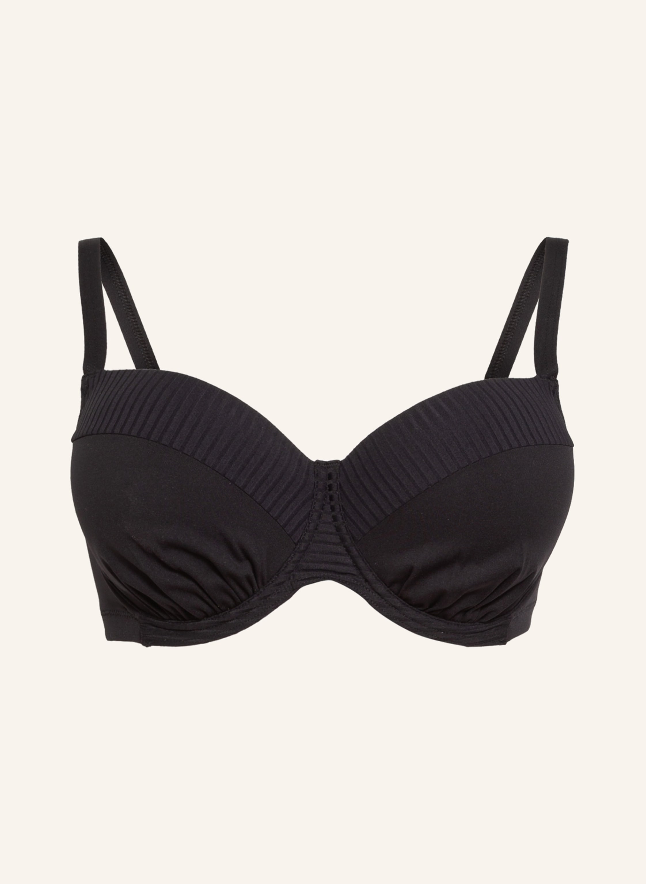 CYELL Góra od bikini z fiszbinami SCARLETT kolor czarny