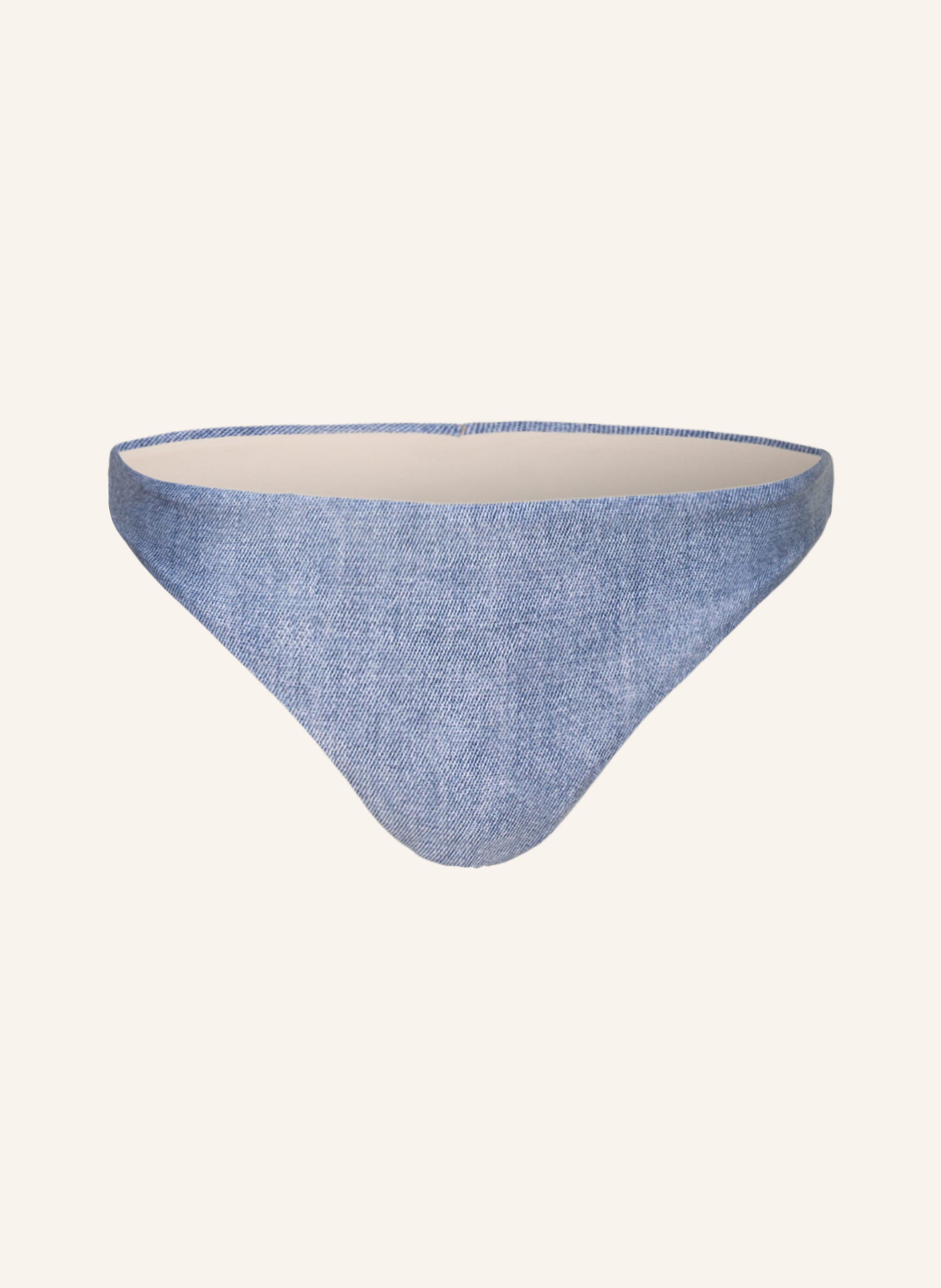Pilyq Brazilian Bikini Hose Basic Ruched Teeny In Blau