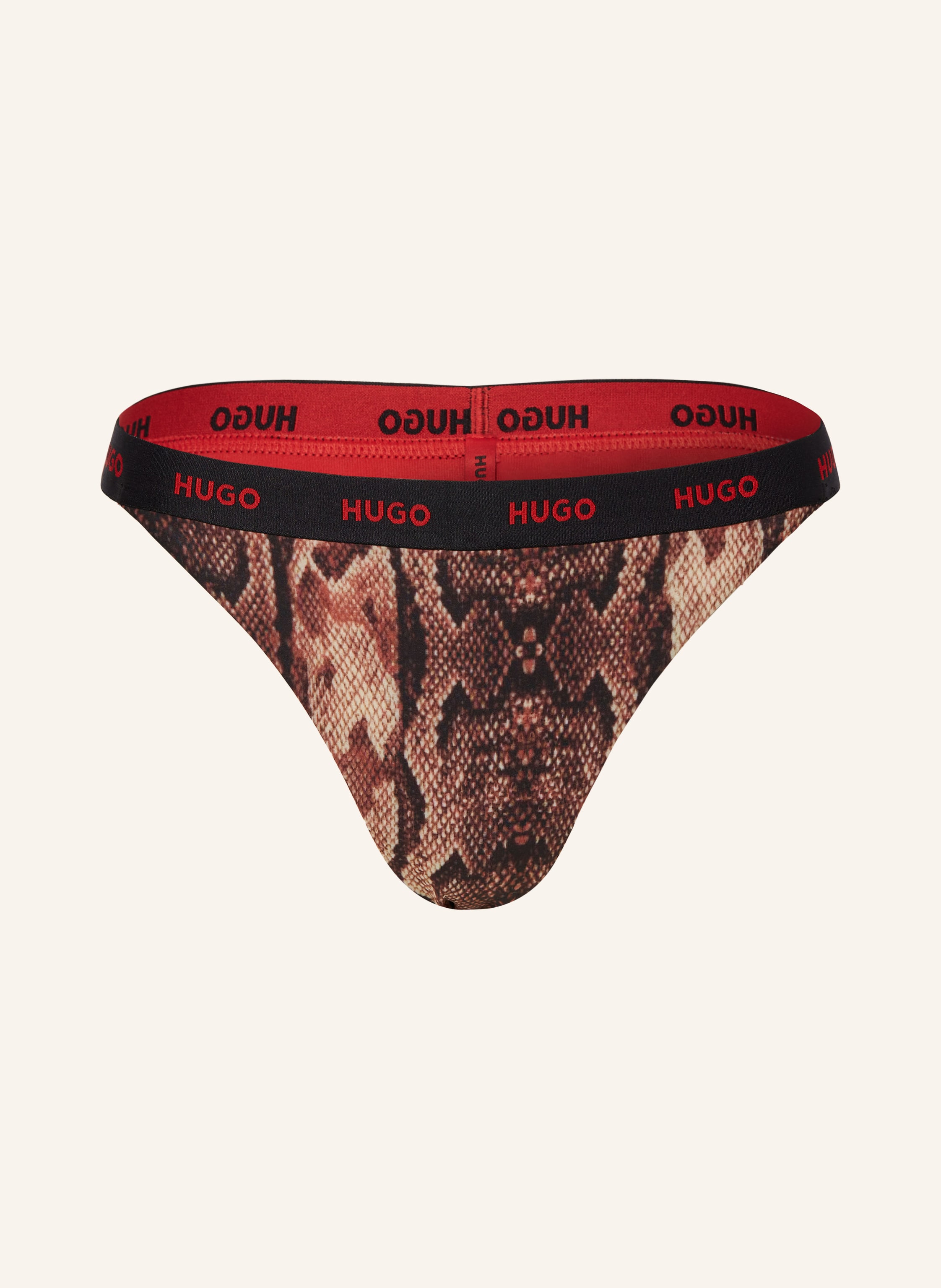 Hugo Triangel Bikini Hose Exotika In Braun Dunkelbraun Hellbraun