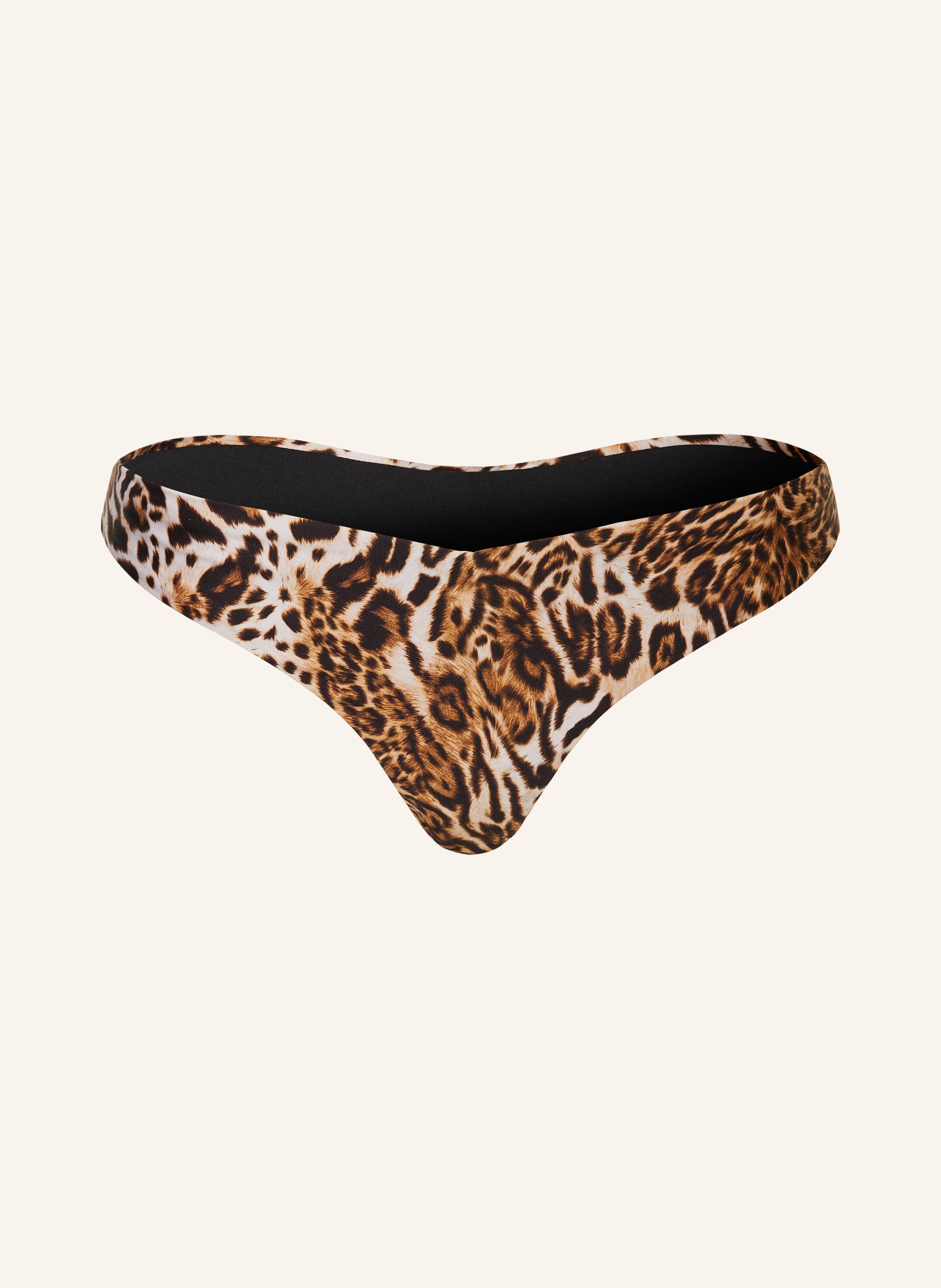 Guess Brazilian Bikini Hose In Creme Hellbraun Dunkelbraun
