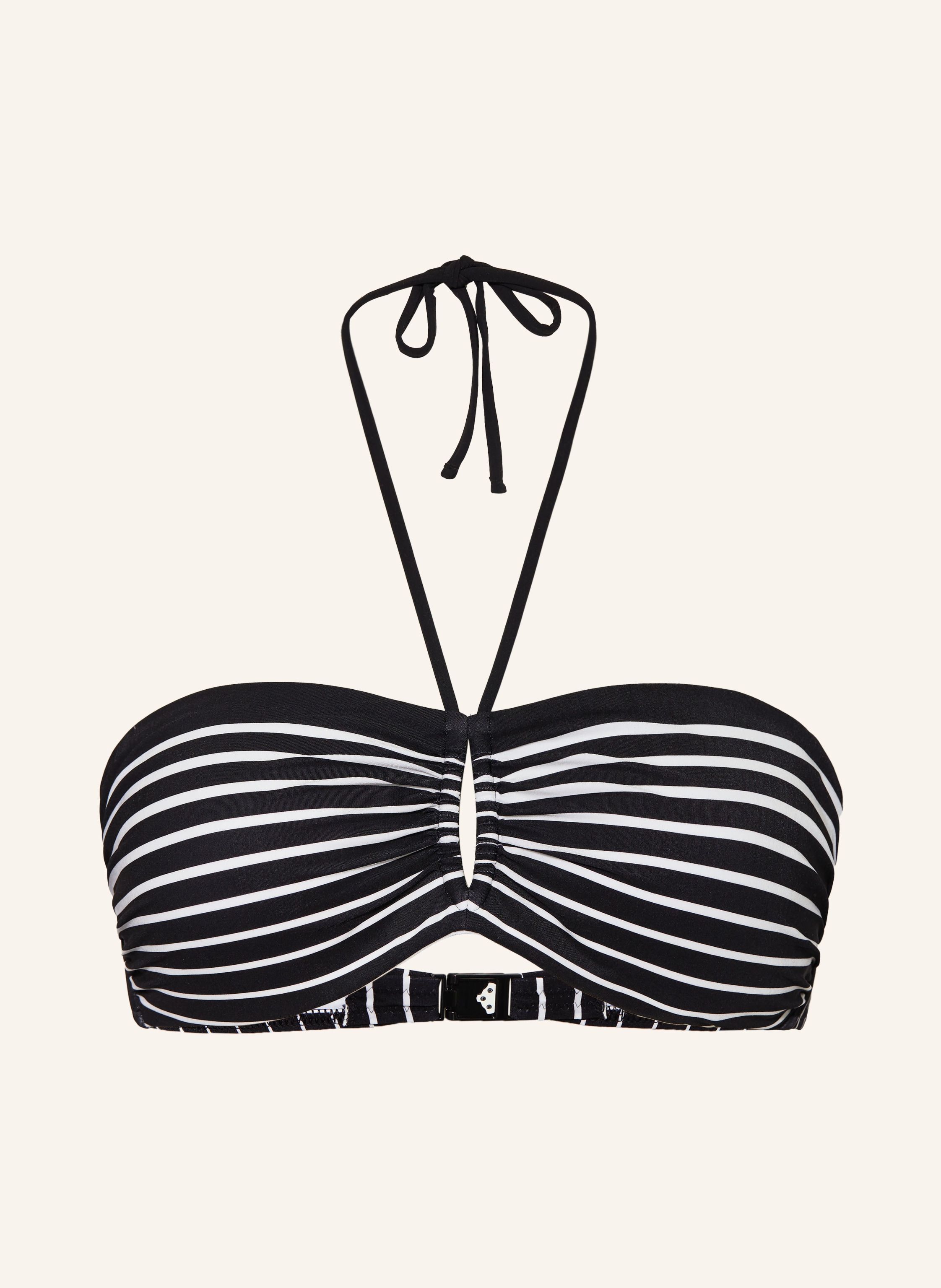 Maryan Mehlhorn B Gel Bikini Top Allusions In Schwarz Weiss