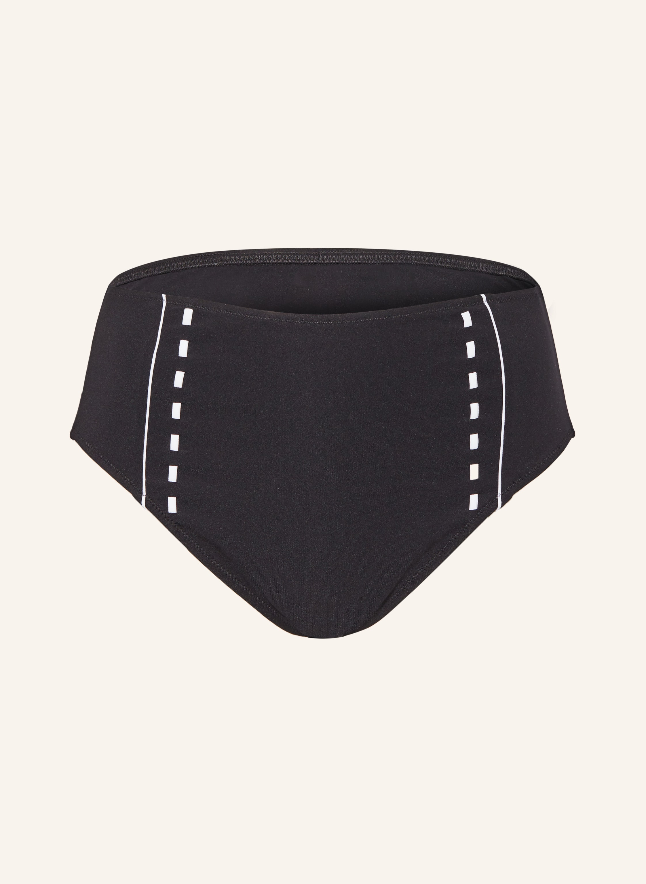 Lidea High Waist Bikini Hose Marine Mindset In Schwarz Weiss
