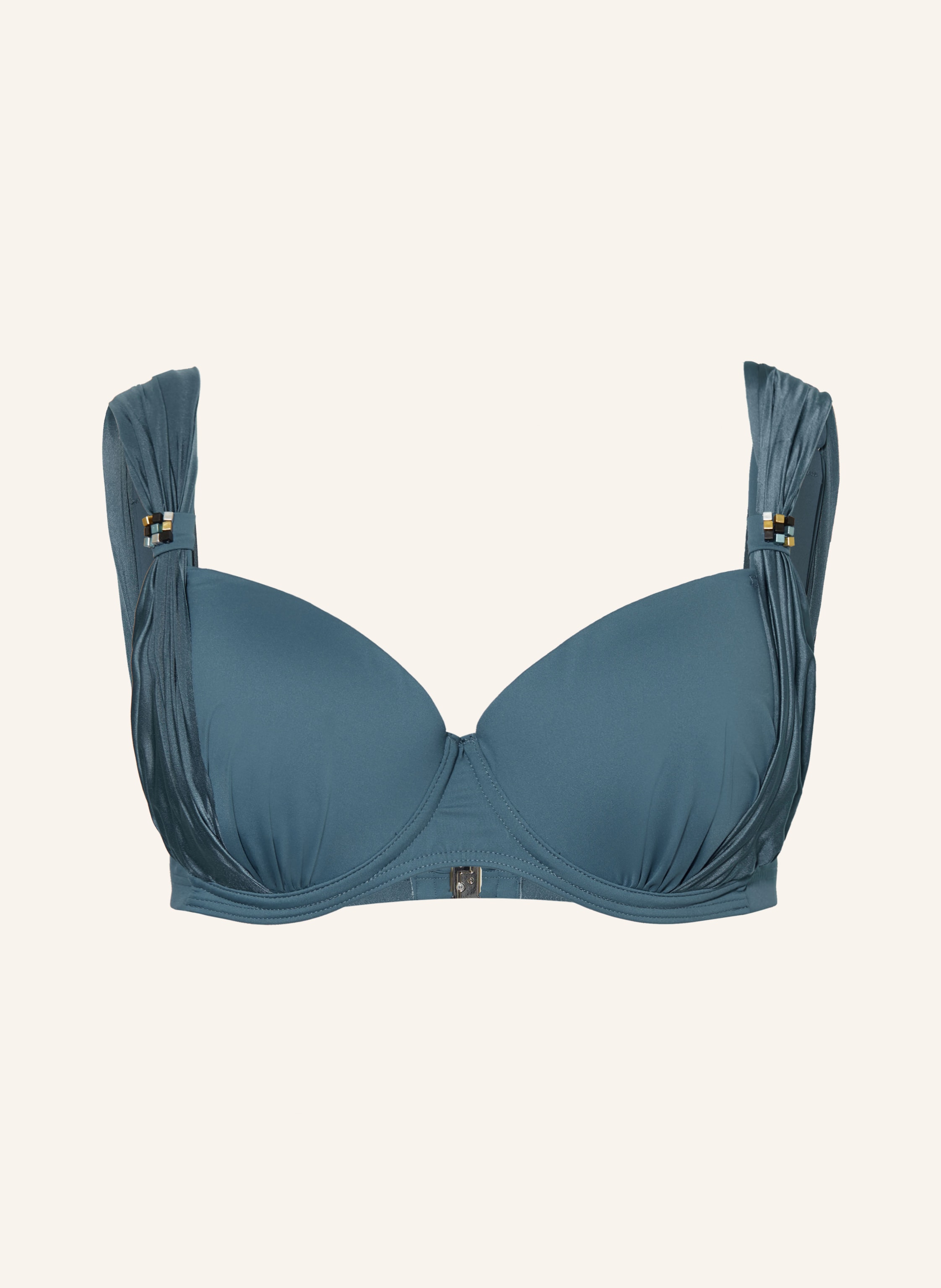 Cyell B Gel Bikini Top Summer Silence Mit Schmucksteinen In Blau
