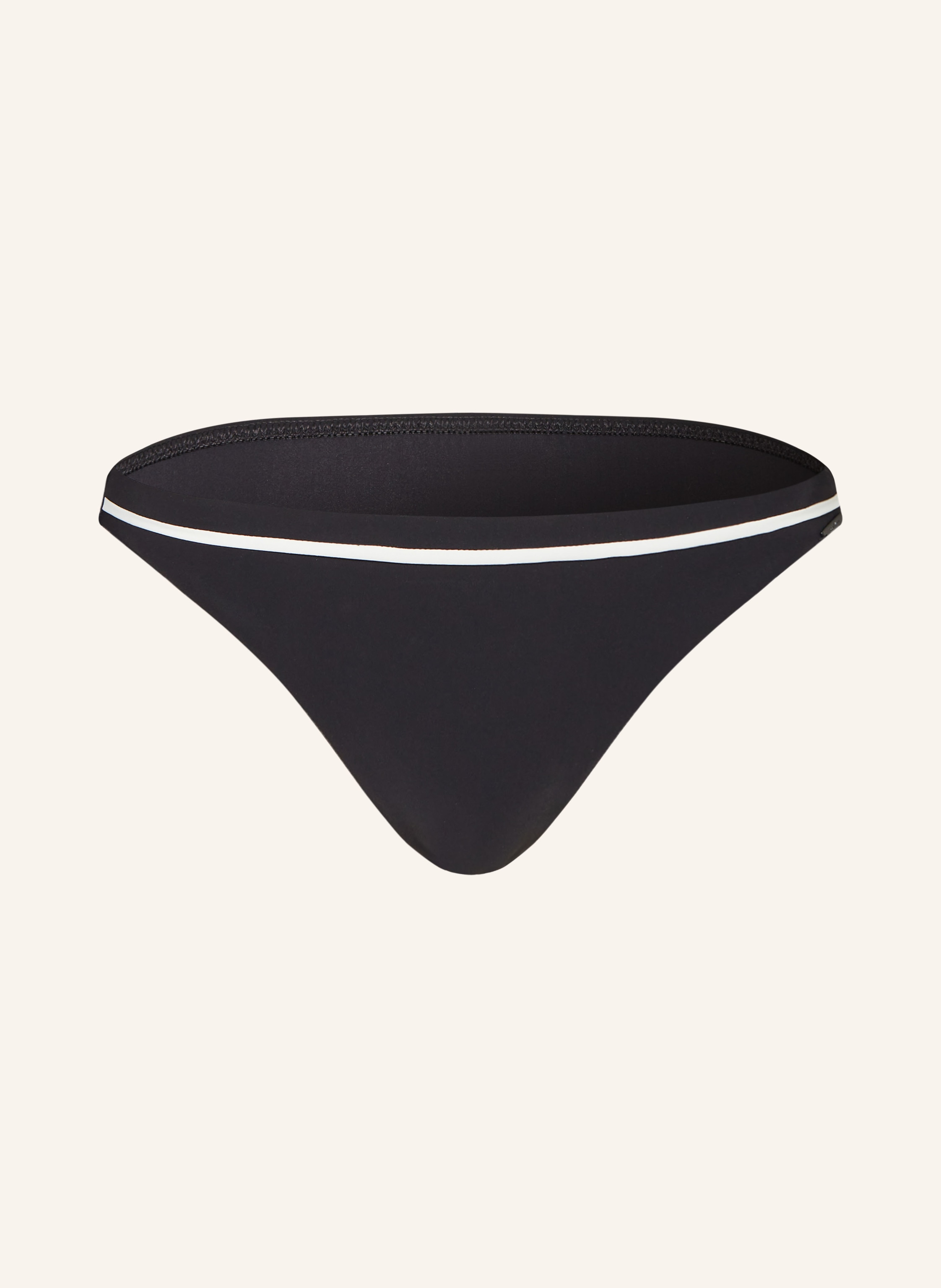 MARYAN MEHLHORN Basic Bikini Hose SILENCE In Schwarz Weiss