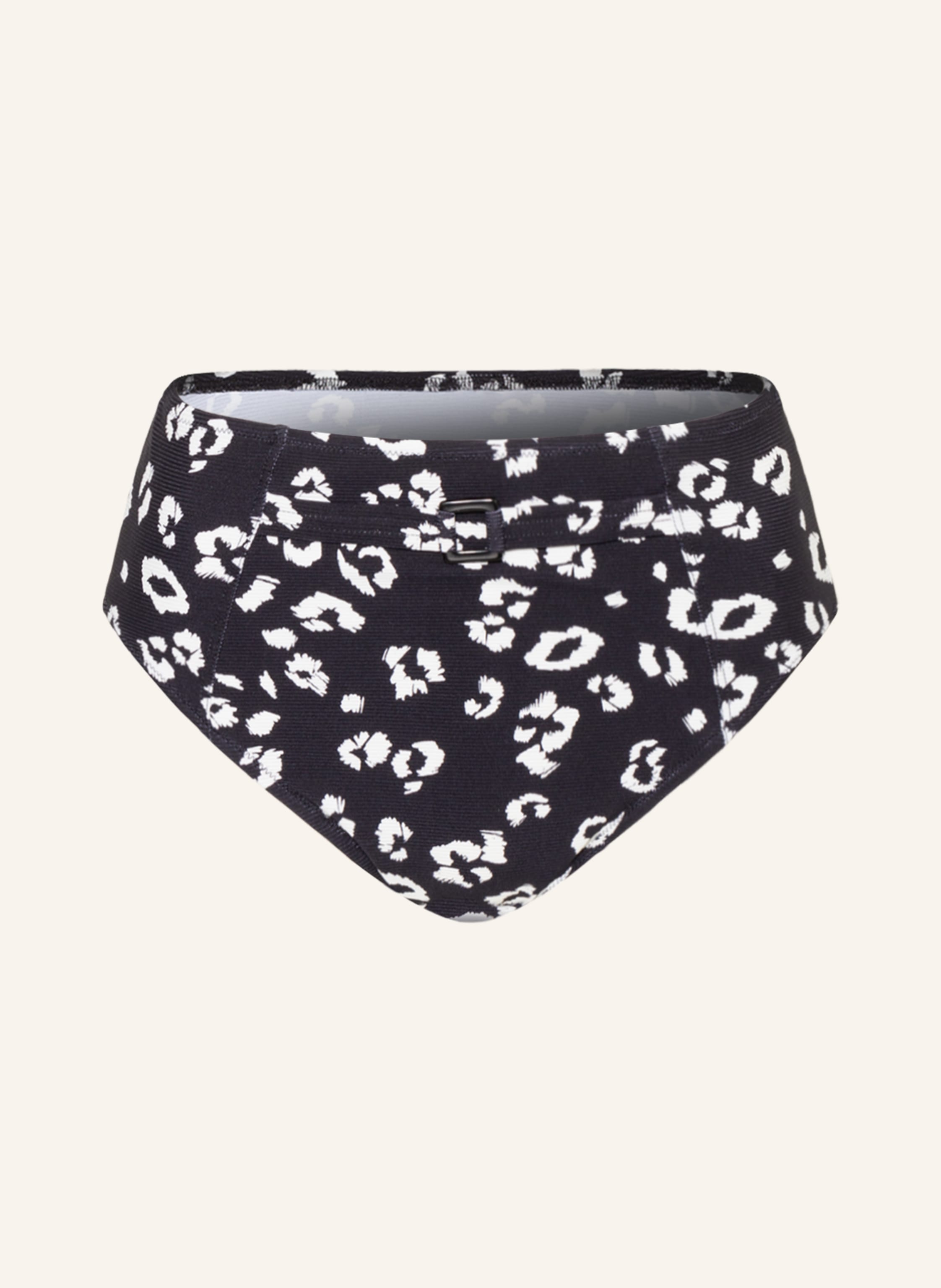 Lidea High Waist Bikini Hose Illusions In Schwarz Weiss
