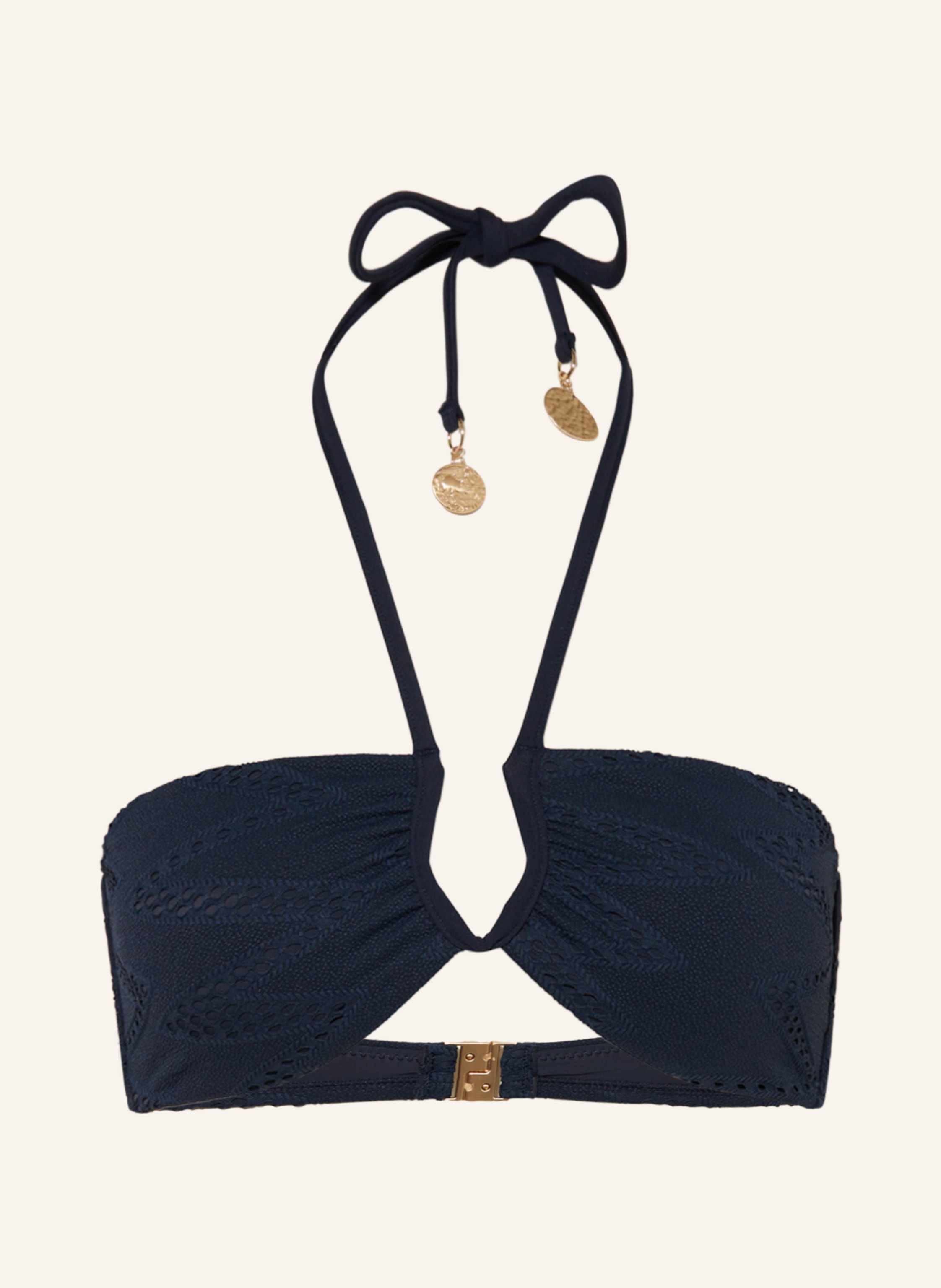 Seafolly Neckholder Bikini Top Chiara In Dunkelblau