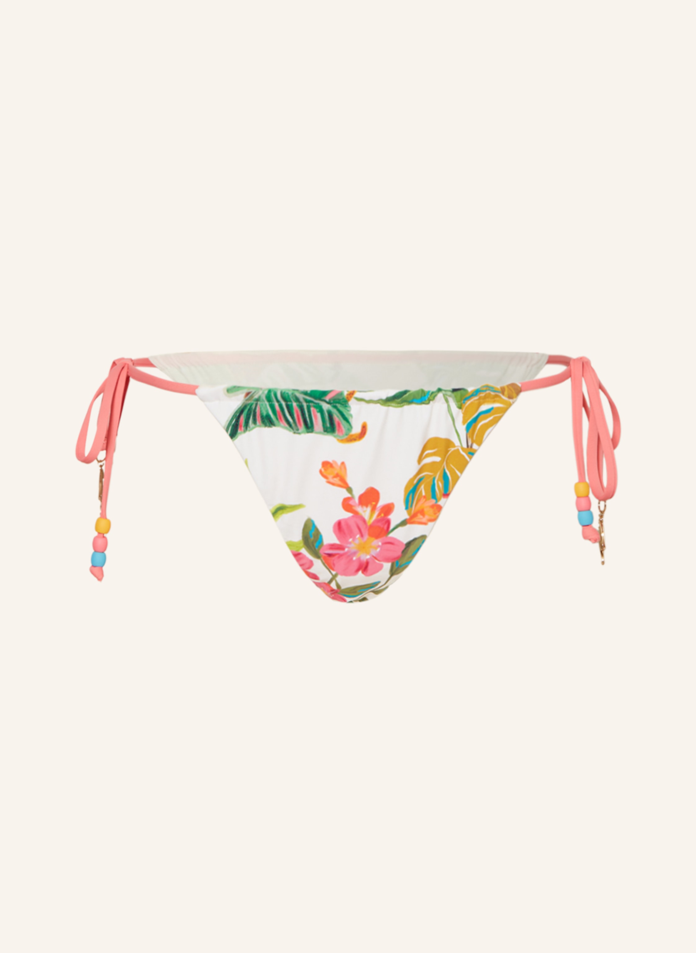 Seafolly Triangel Bikini Hose Tropica In Ecru Pink Gr N