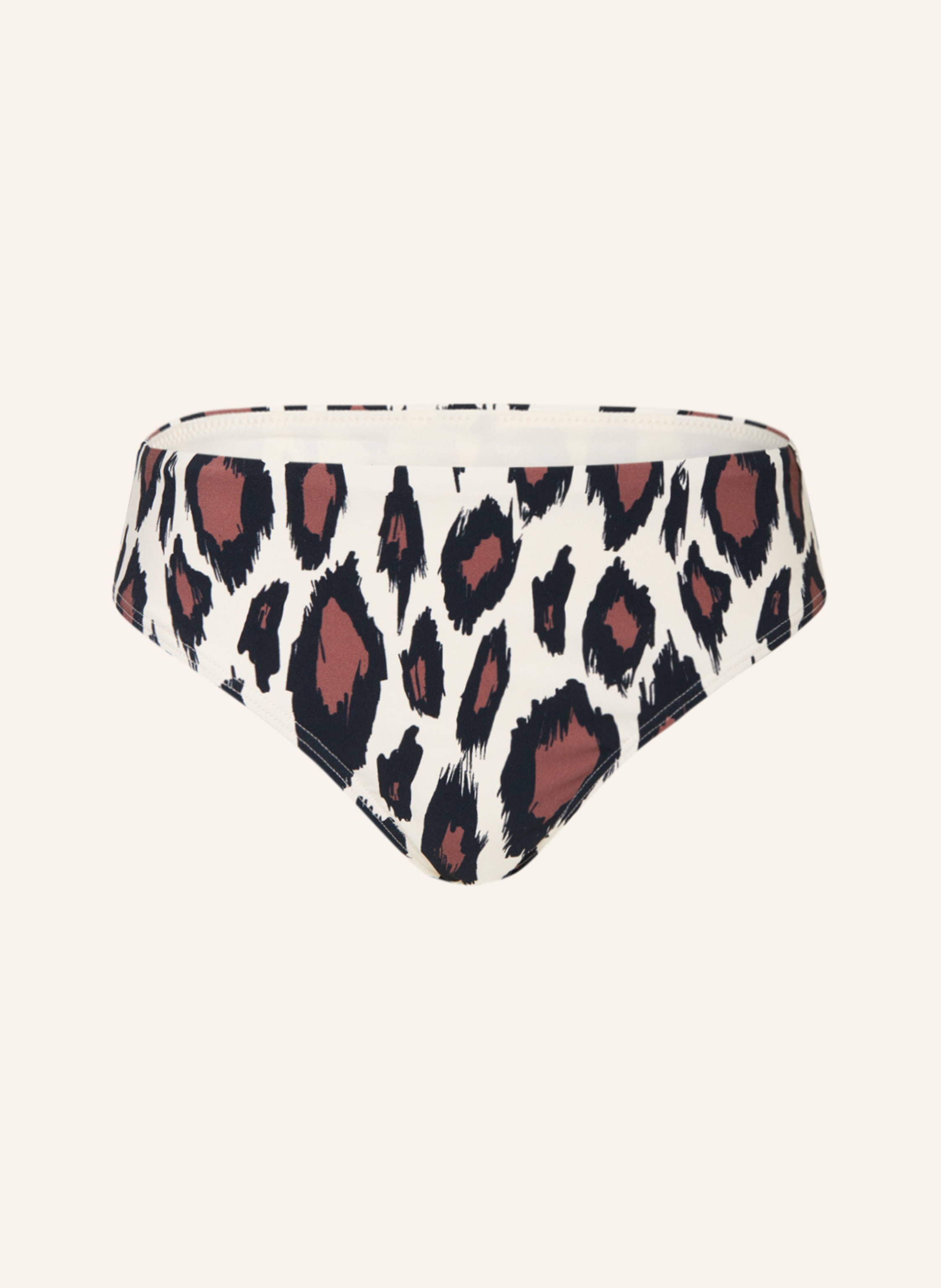 Short Stories Basic Bikini Hose In Creme Schwarz Braun