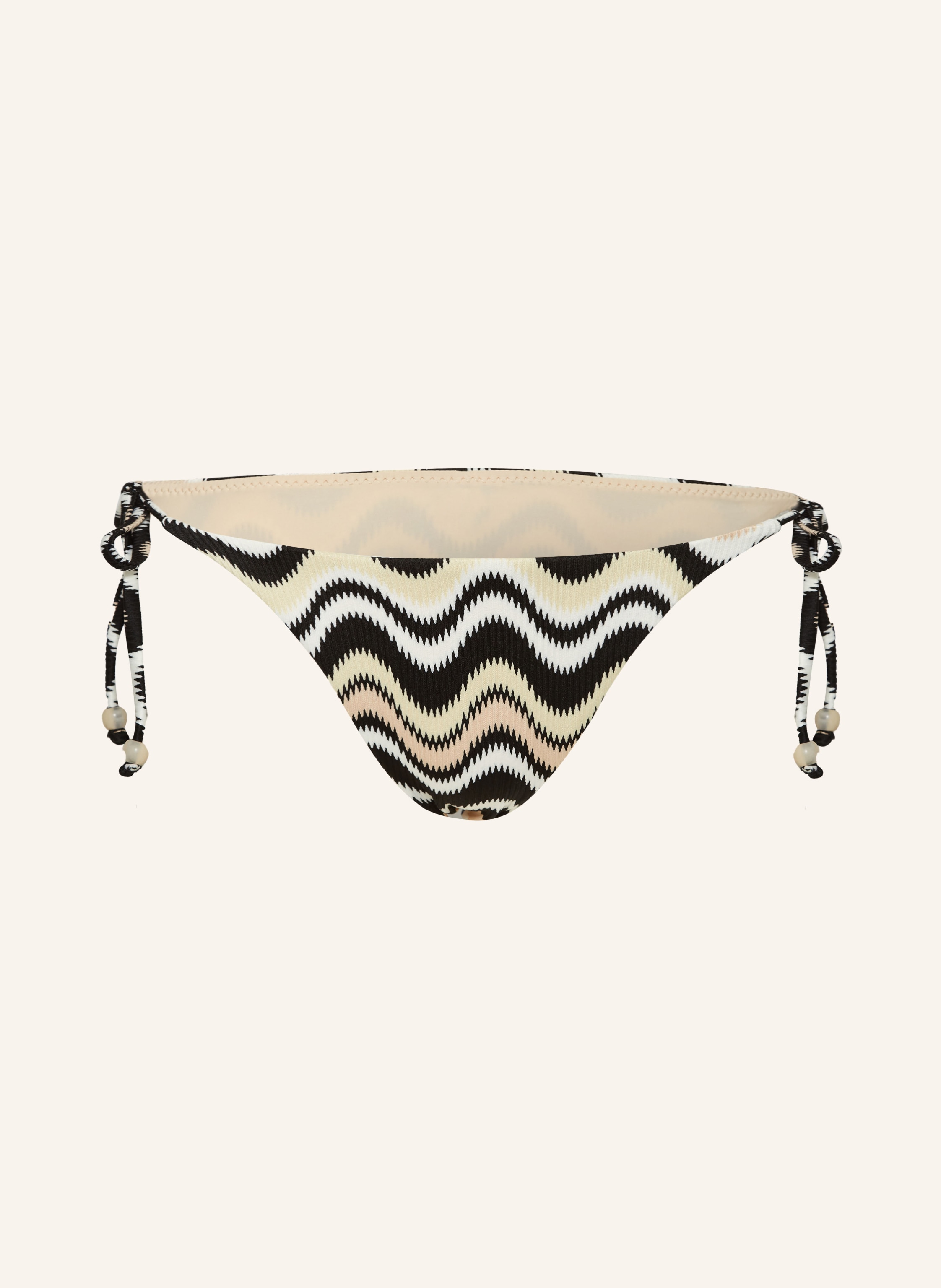 Seafolly Triangel Bikini Hose Neue Wave In Schwarz Creme Weiss