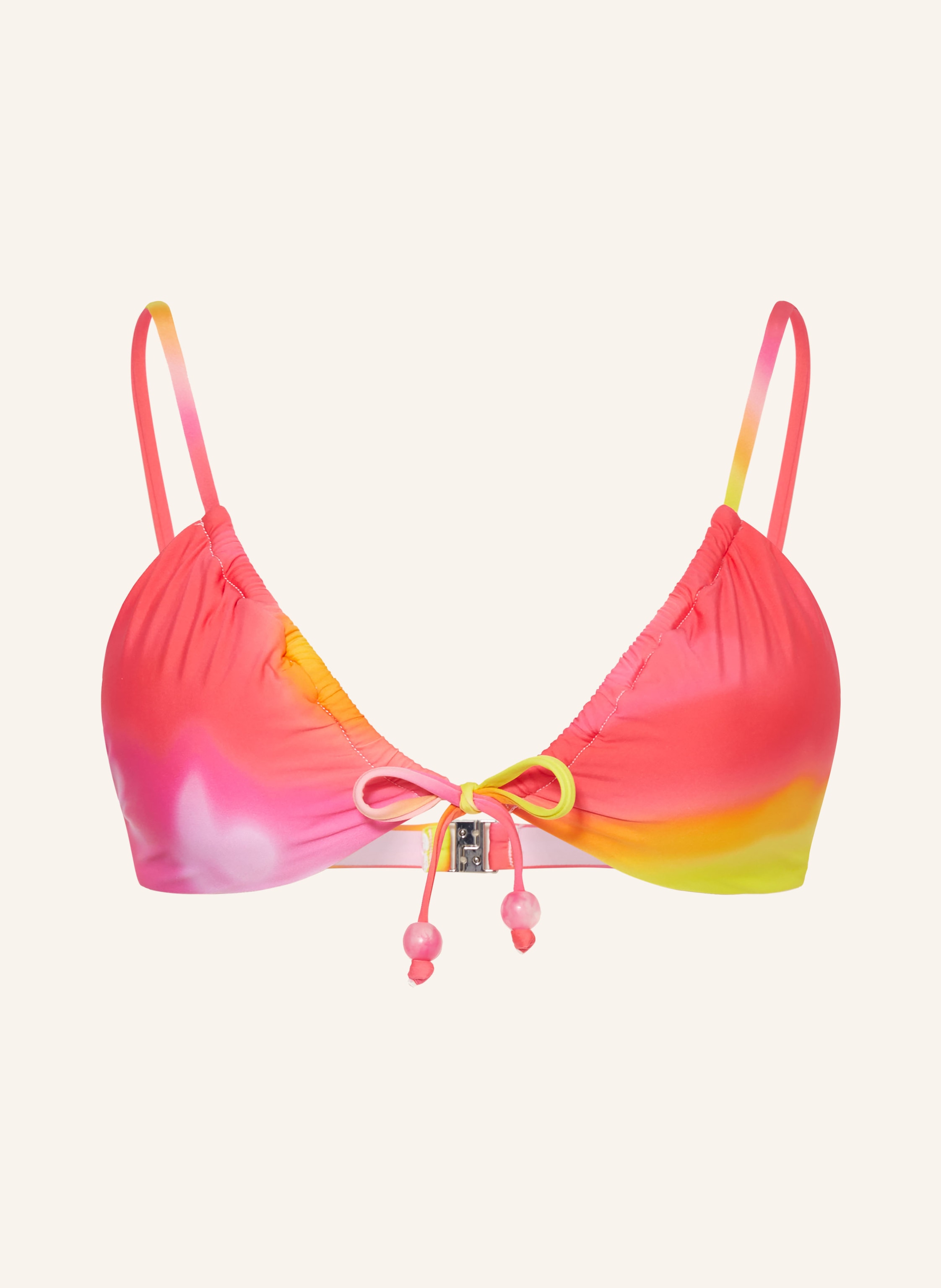 Seafolly Bralette Bikini Top Colour Crush In Gelb Rosa Pink