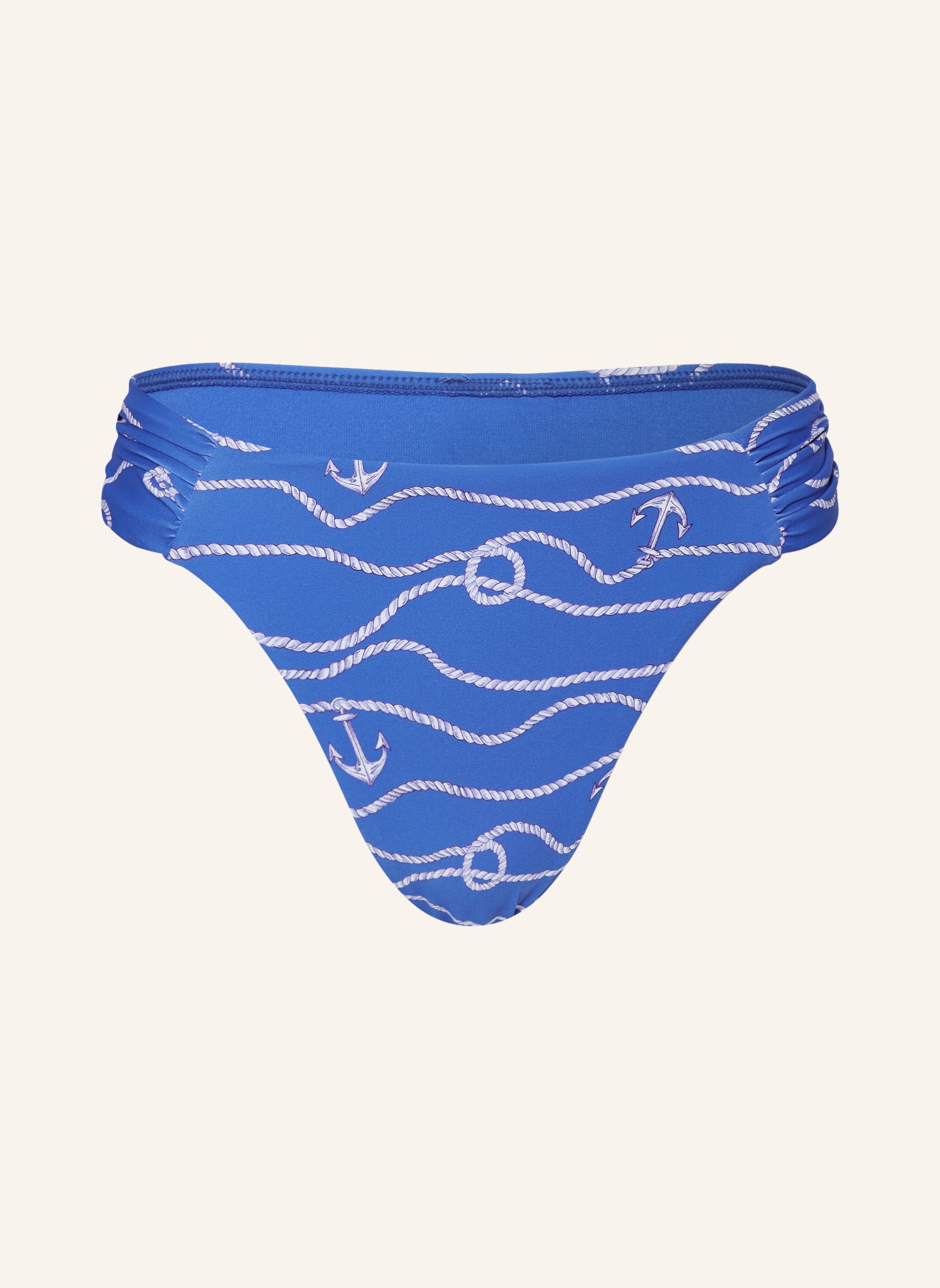 Seafolly Basic Bikini Hose Setsail In Blau Weiss