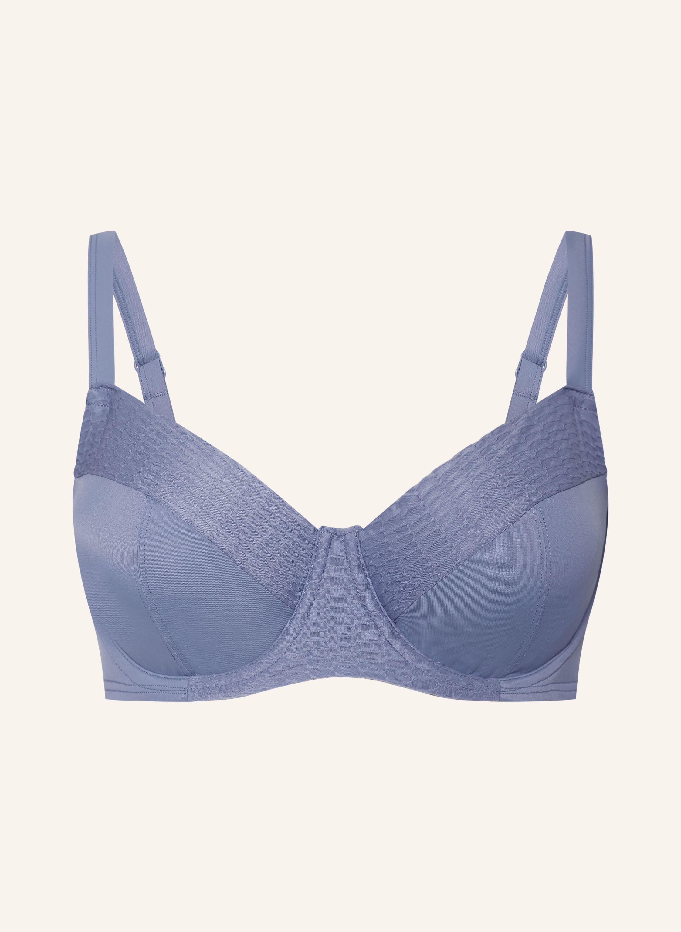 FEMILET Bügel Bikini Top BONAIRE in blaugrau