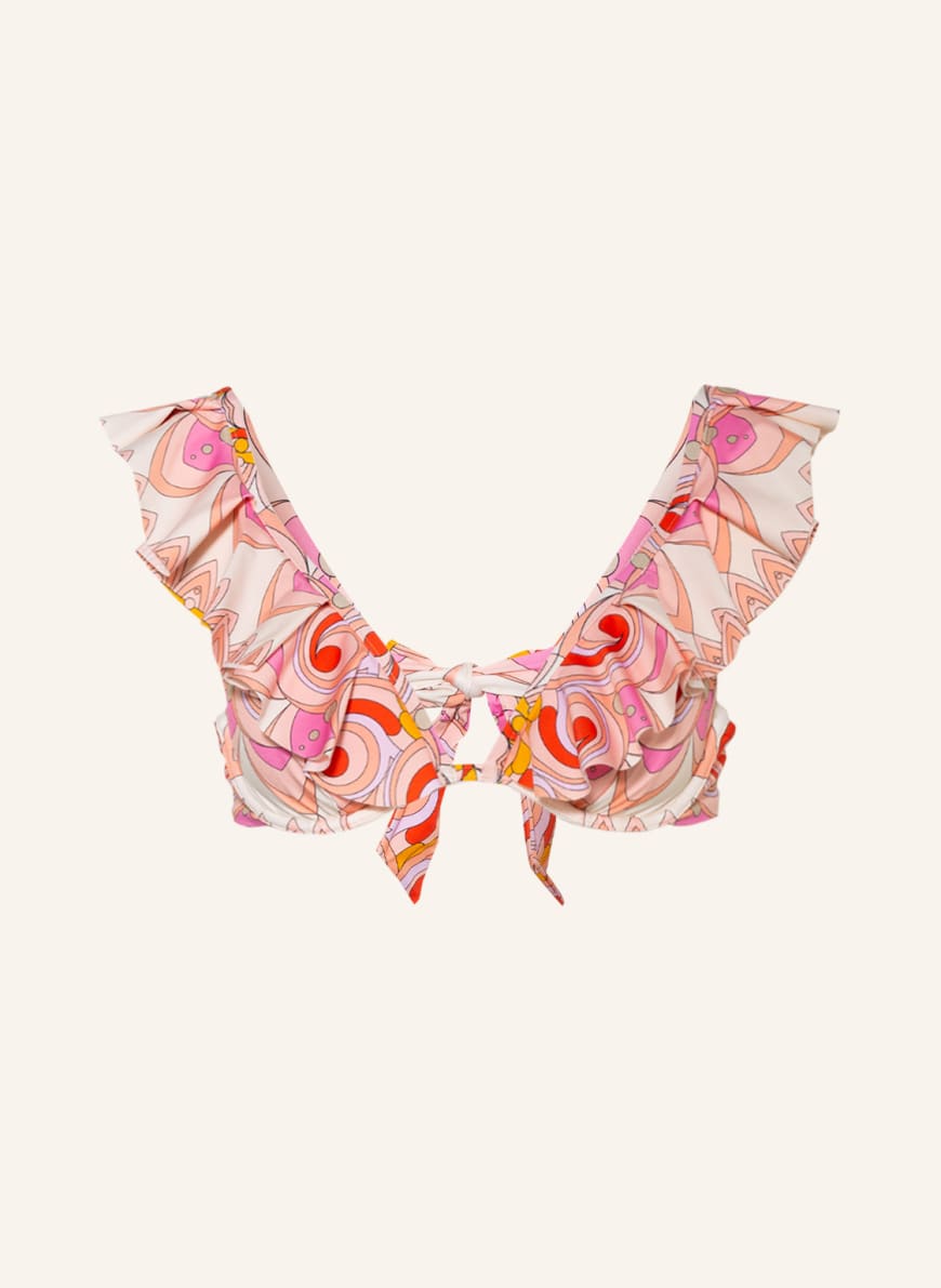 VILEBREQUIN Bügel Bikini Top MANDALA LIZZY in ecru rosa gelb Breuninger