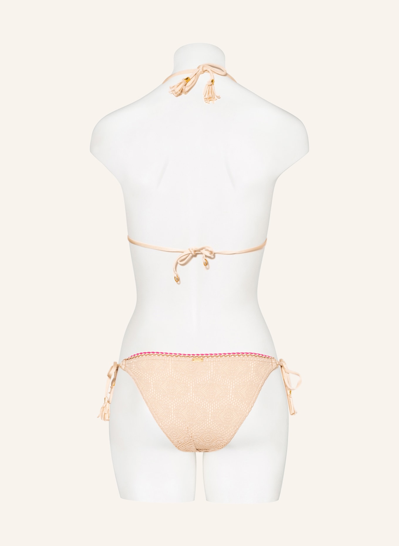 Banana Moon Couture Triangel Bikini Hose Crochet Galbia In Creme