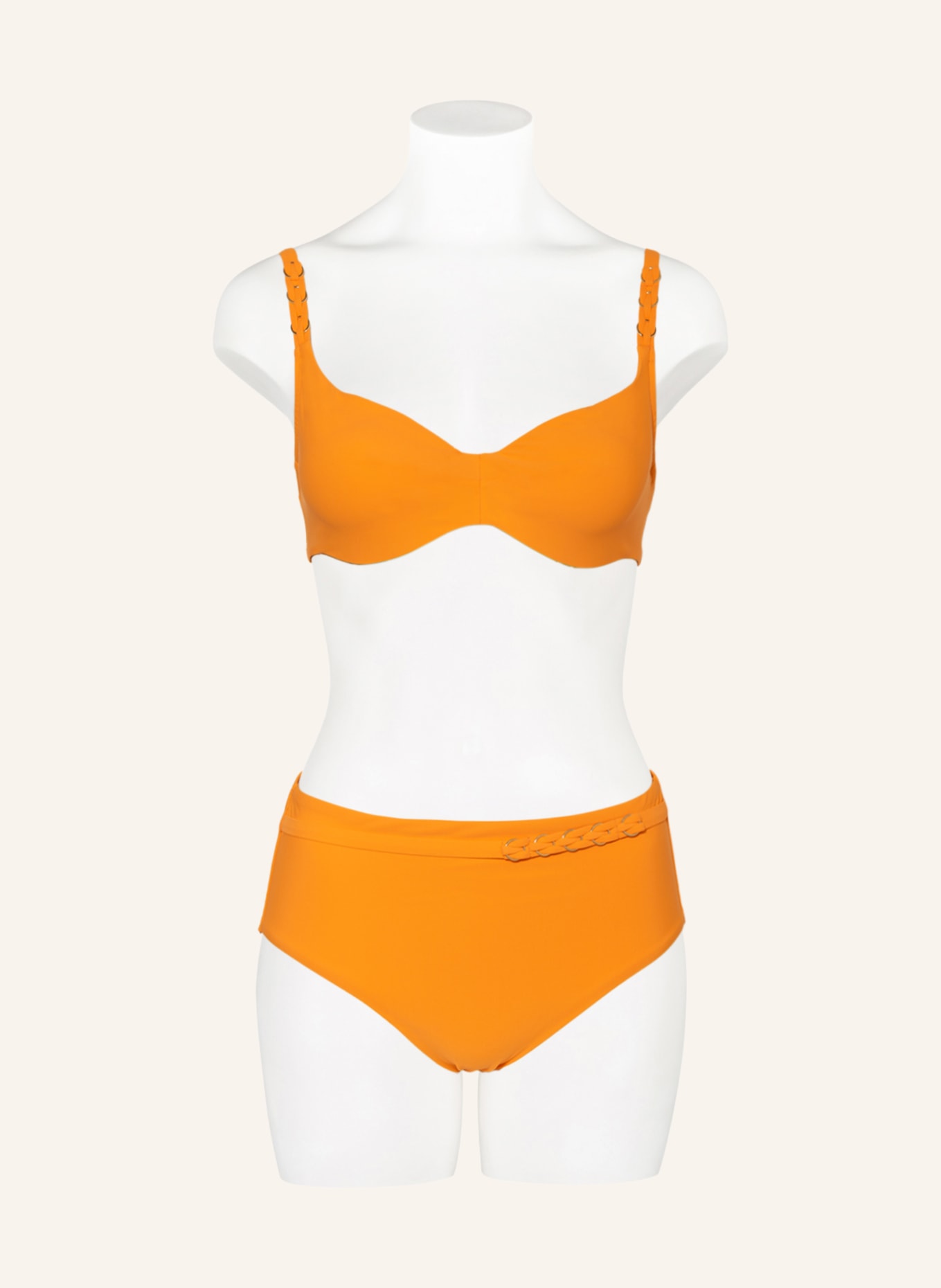 CHANTELLE Bügel Bikini Top EMBLEM in orange