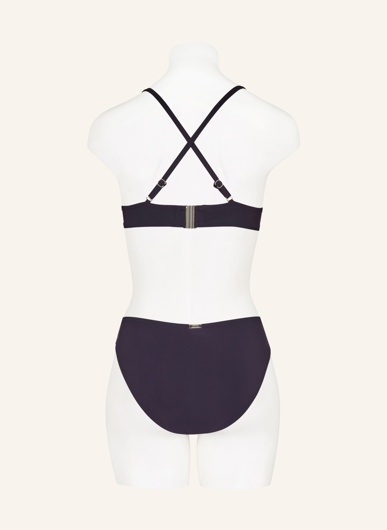 Maryan Mehlhorn Bralette Bikini Top Ballet Mit Schmuckperlen In Dunkelblau
