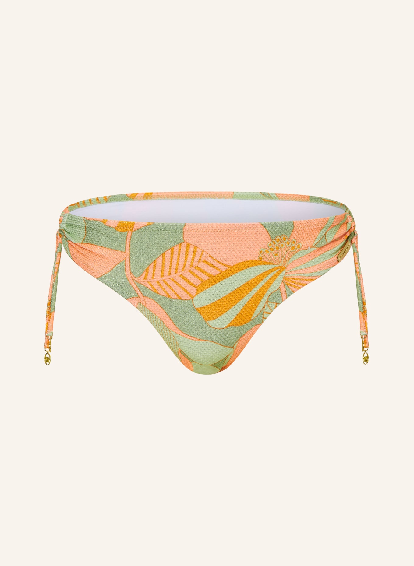 Watercult Basic Bikini Hose Retro Tributes Mit Glitzergarn In Hellgr N