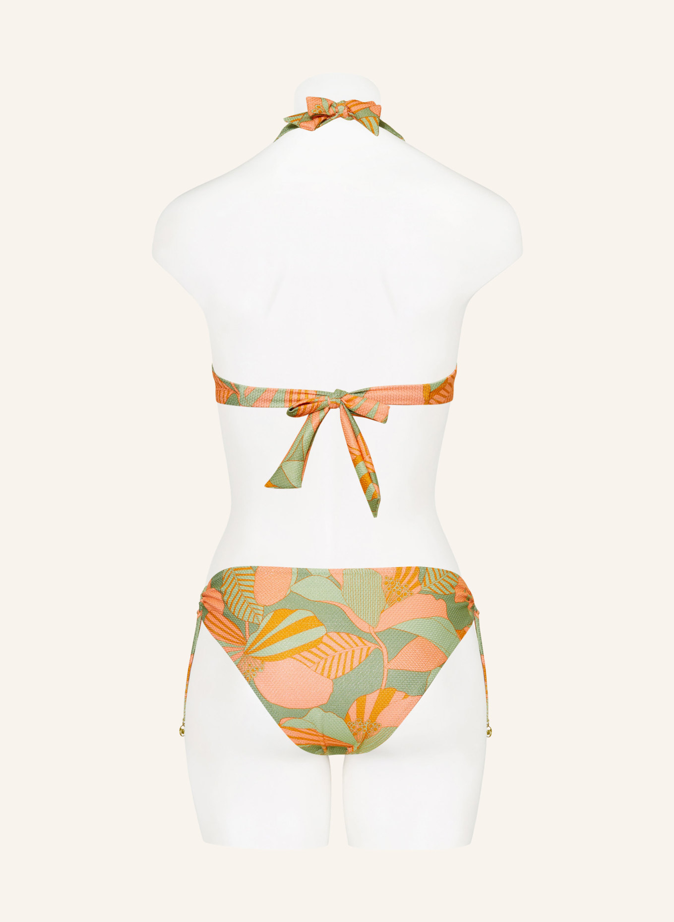 Watercult Basic Bikini Hose Retro Tributes Mit Glitzergarn In Hellgr N