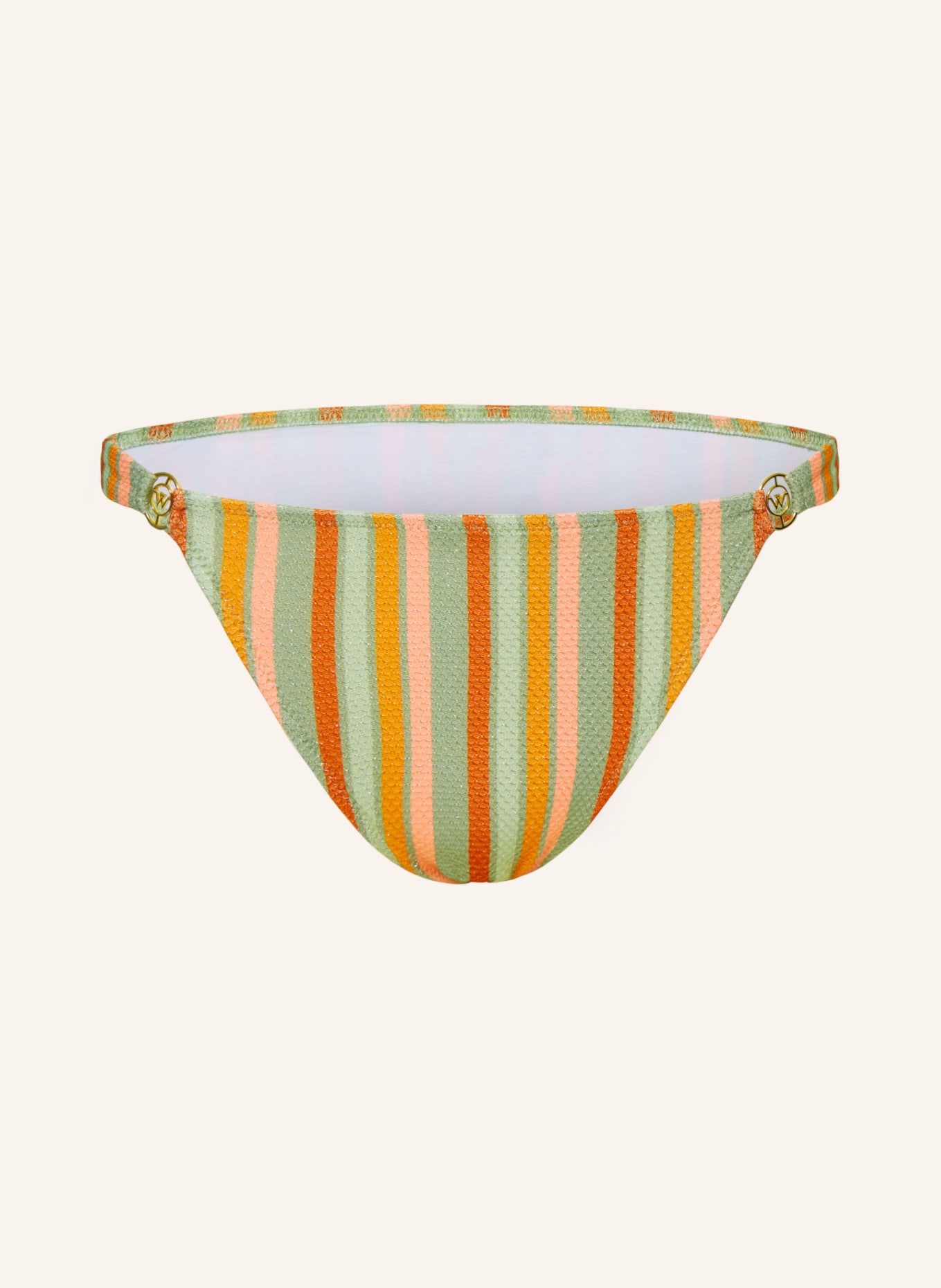 Watercult Triangel Bikini Hose Retro Tributes Mit Glitzergarn In