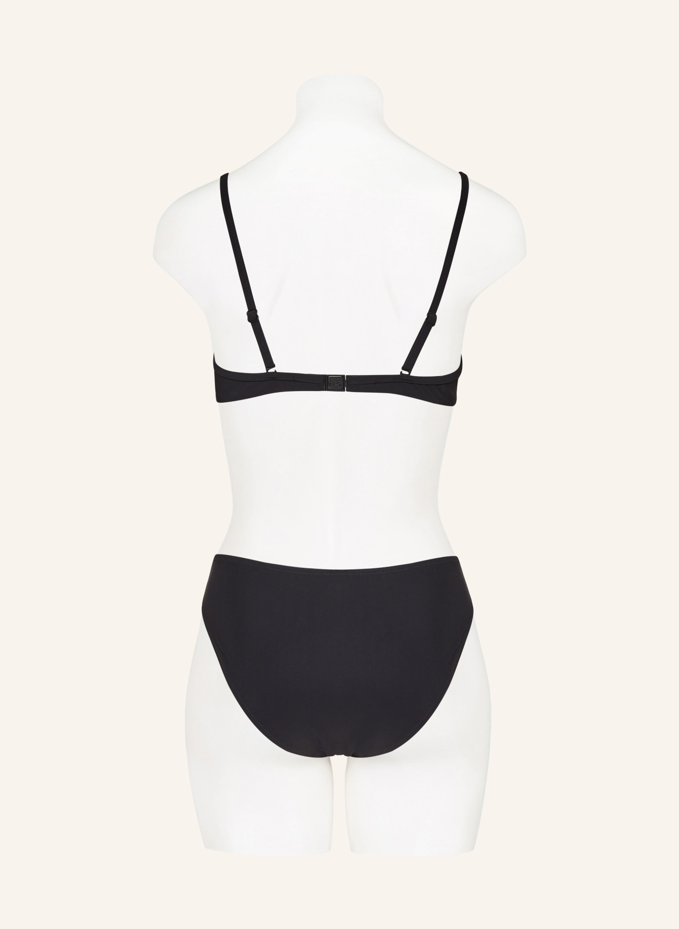 MARYAN MEHLHORN Bügel Bikini Top SILENCE in schwarz weiss