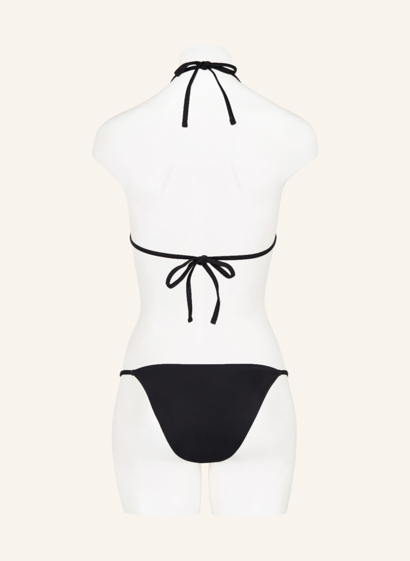 Versace Triangel Bikini Hose In Schwarz Breuninger