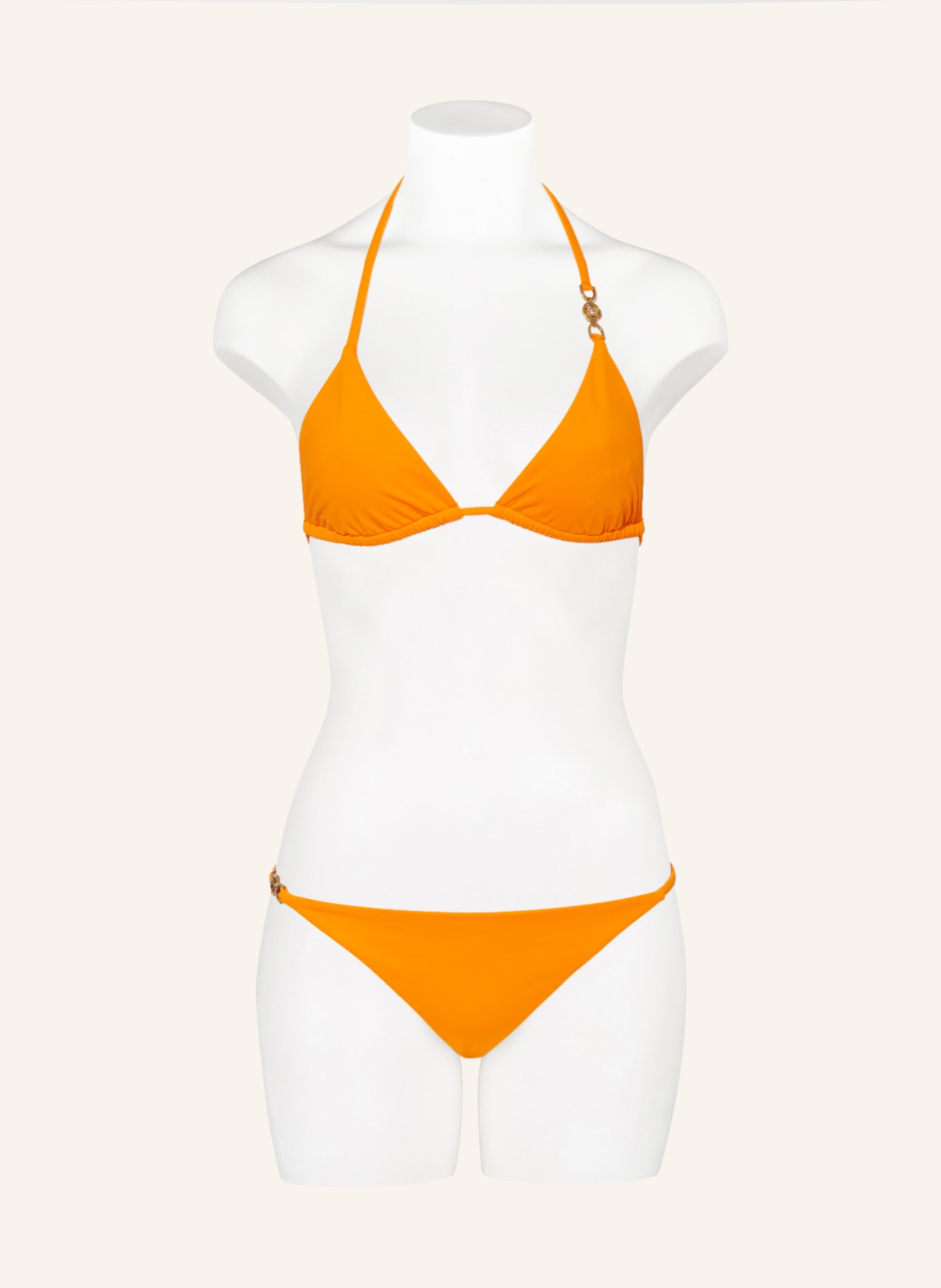 VERSACE Triangel Bikini Top In Orange Breuninger