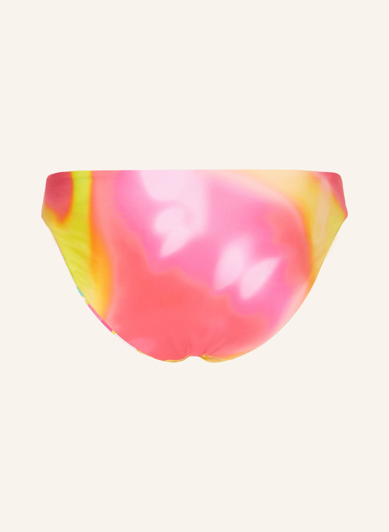 Seafolly Basic Bikini Hose Wonderland Zum Wenden In Gelb Rosa Fuchsia