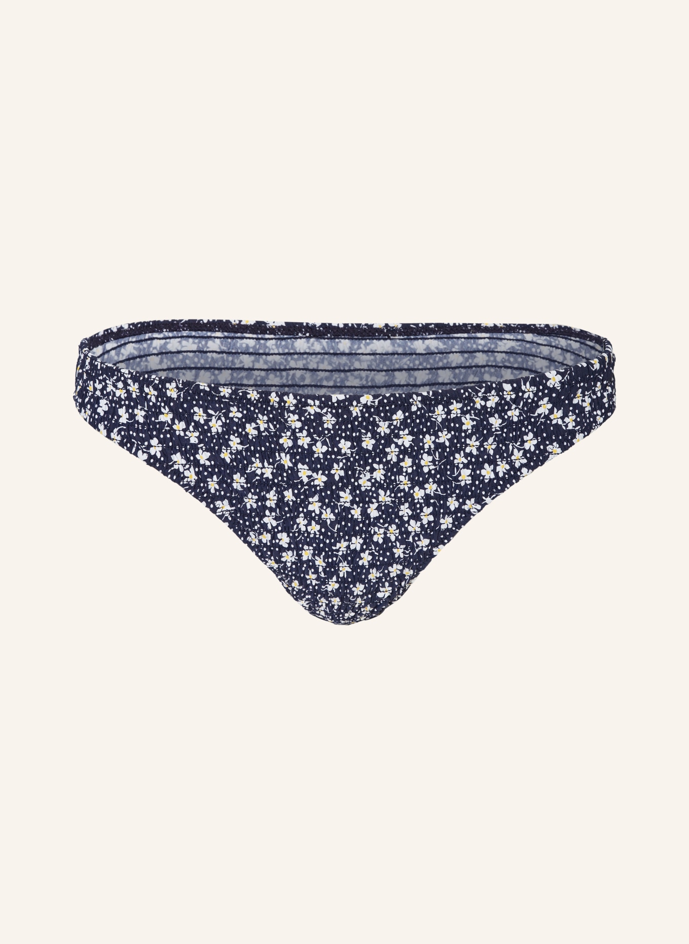Polo Ralph Lauren Basic Bikini Hose Le Petit Fleur In Dunkelblau Weiss