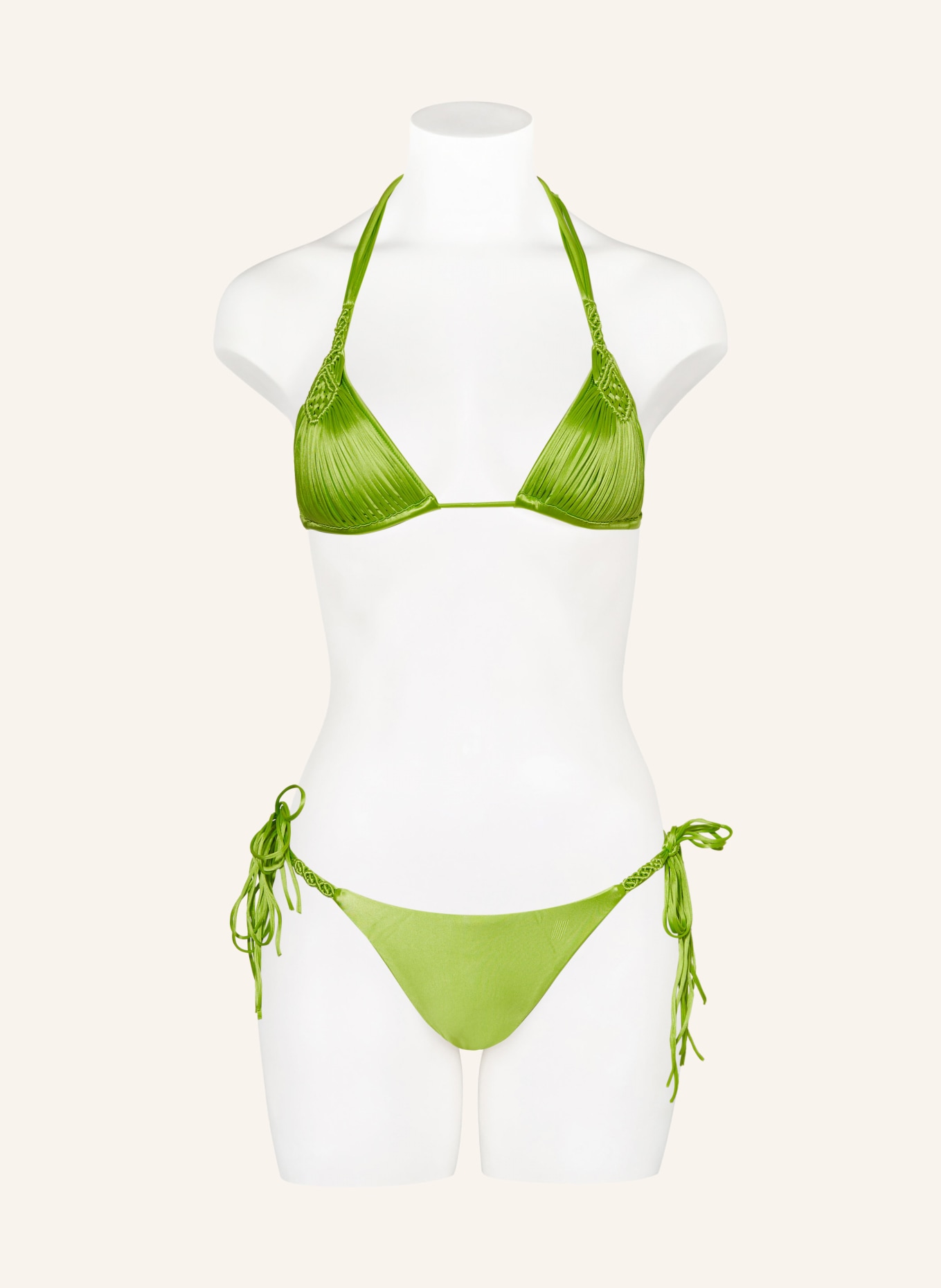 PQ Triangel Bikini Hose LIME MILA in hellgrün