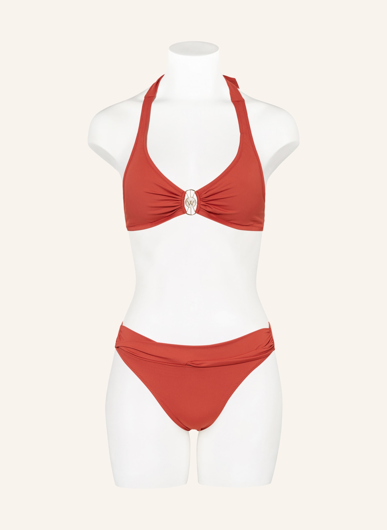 Watercult Basic Bikini Hose THE ESSENTIALS In Dunkelorange