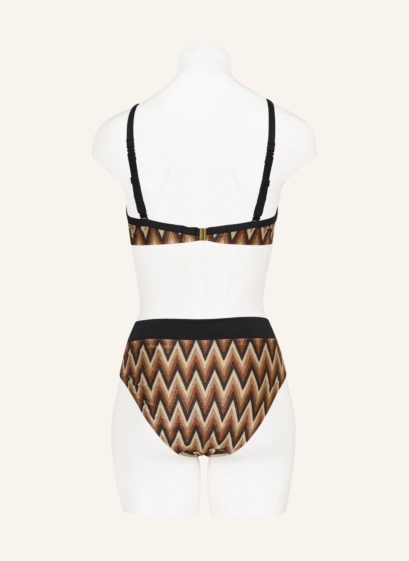 Marie Jo Basic Bikini Hose Su Ana Mit Glitzergarn In Braun Hellbraun