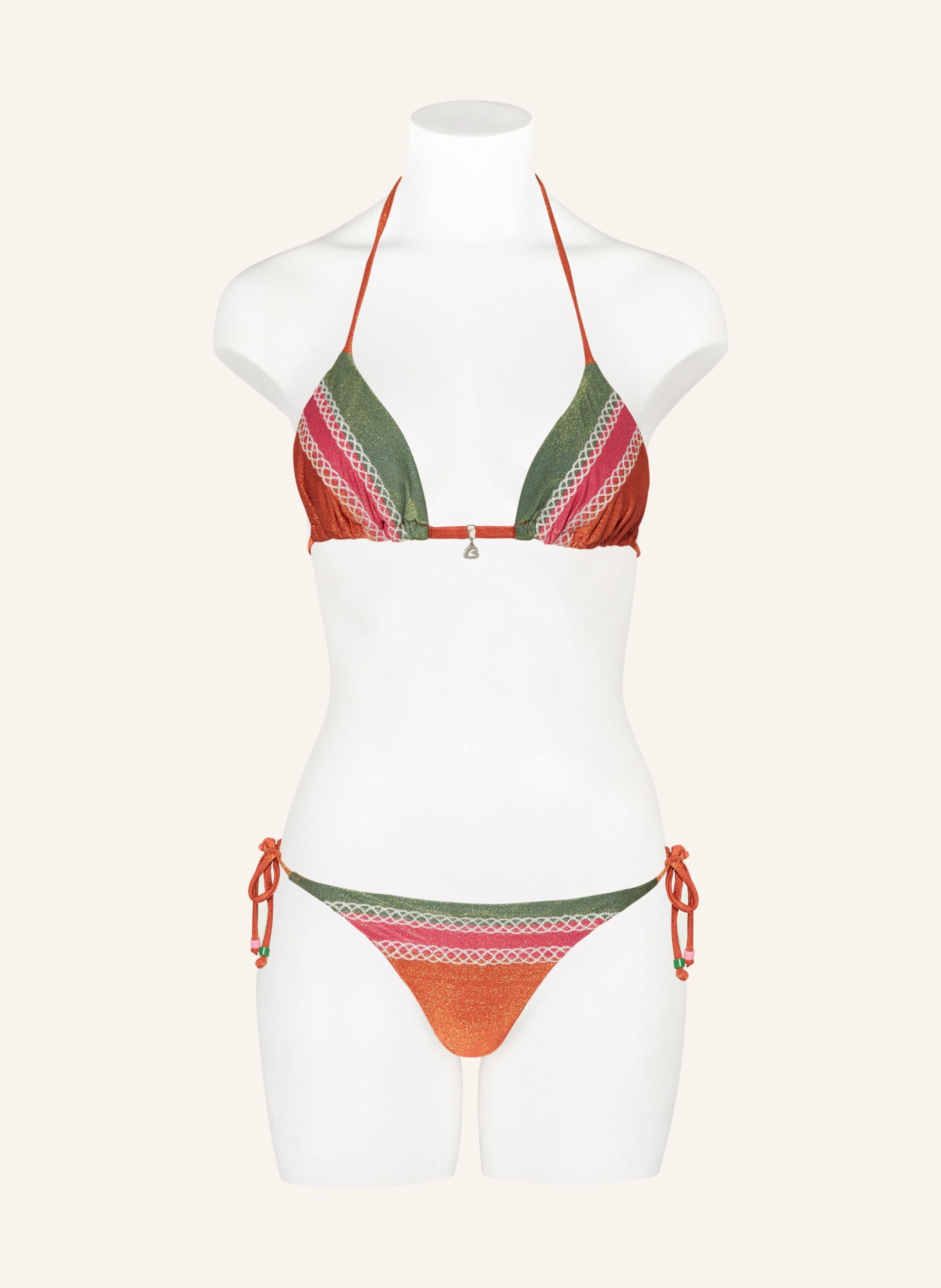 Banana Moon Triangel Bikini Kaonuna Mixglitter Mit Glitzergarn In