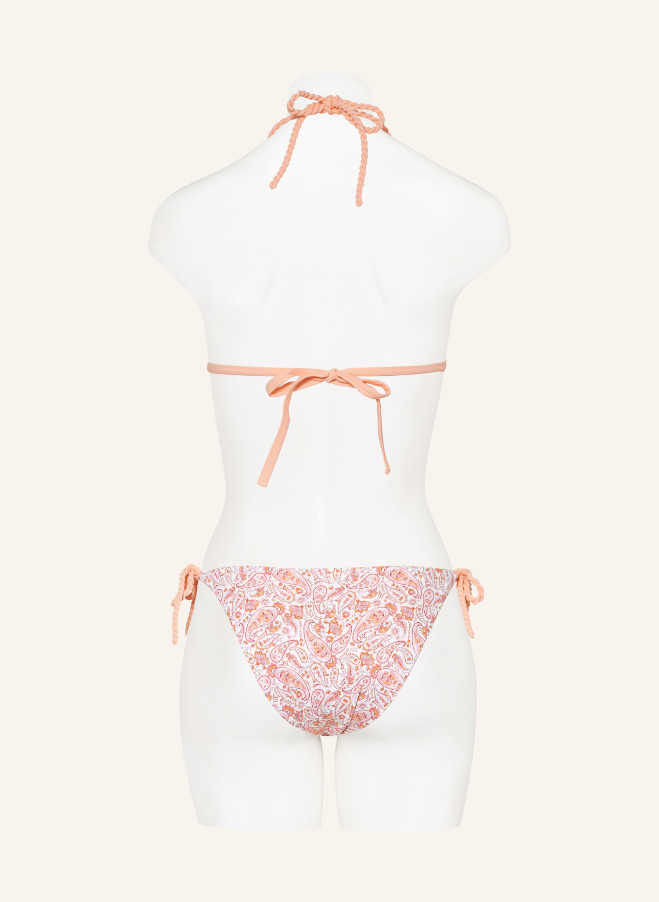Heidi Klein Triangel Bikini Top MUSKMELON BAY Zum Wenden In Weiss