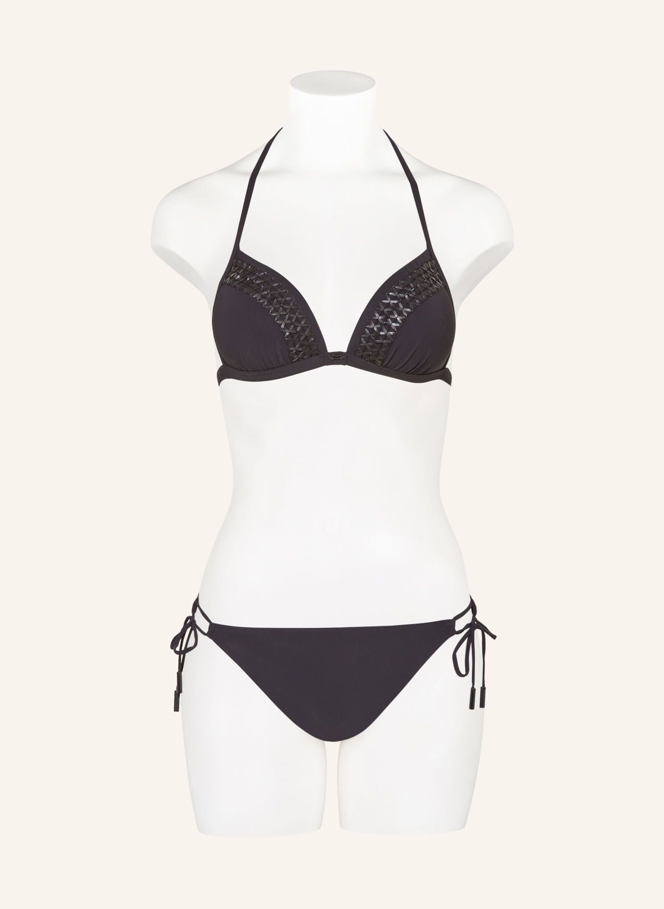Maryan Mehlhorn Triangel Bikini Hose Legend Mit Uv Schutz In Schwarz