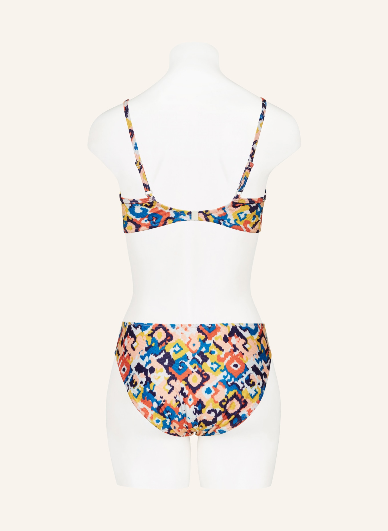 Lidea Basic Bikini Hose Heartbeat In Blau Ecru Orange