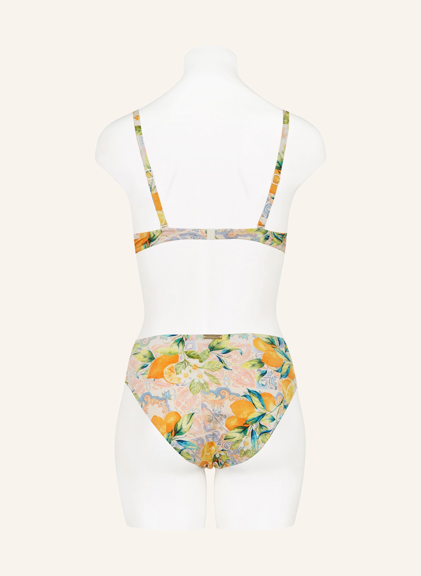 Watercult Basic Bikini Hose Dolce Whimsy In Orange Hellgr N T Rkis