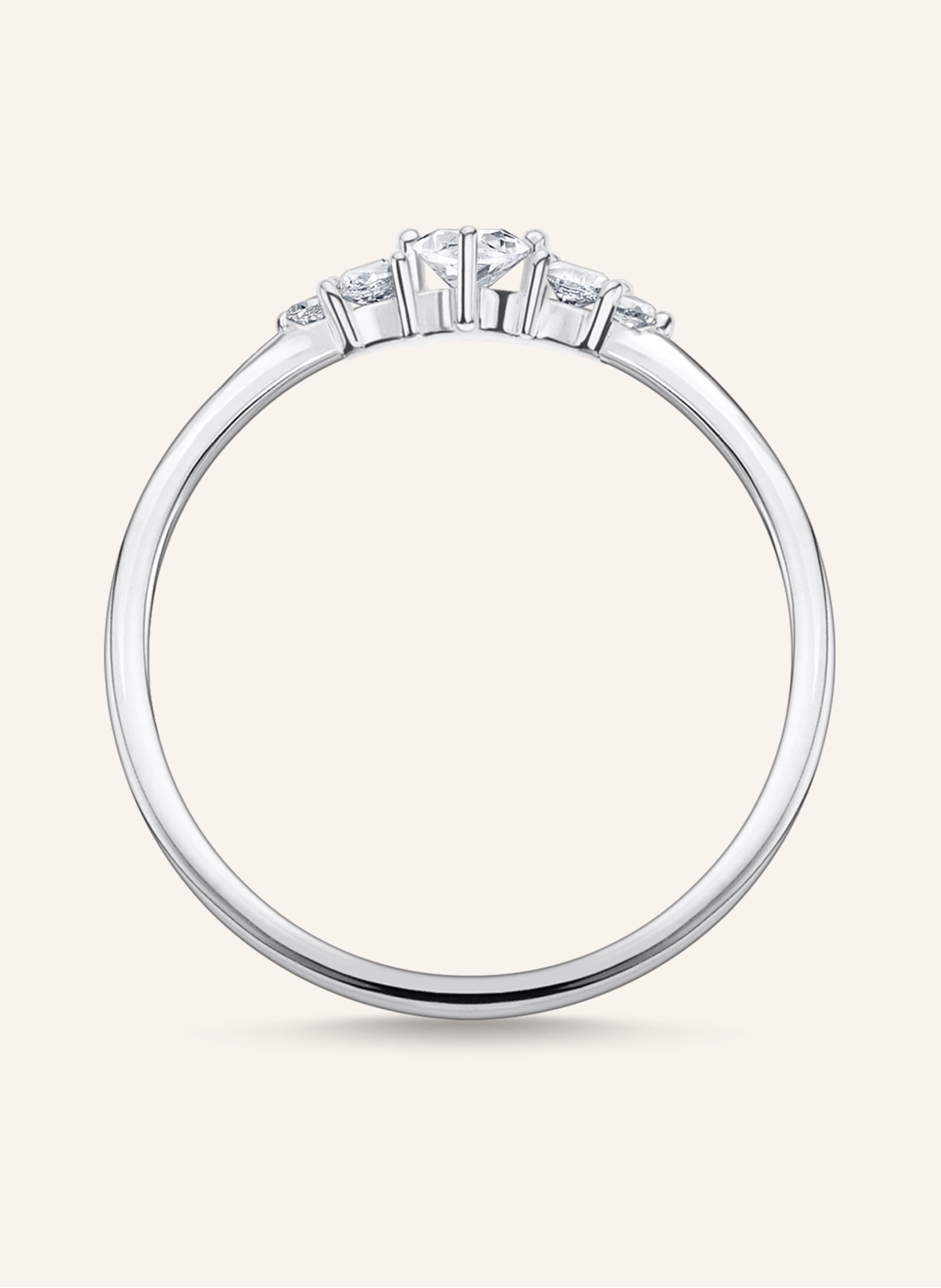 Thomas Sabo Ring In Weiss Silber Breuninger