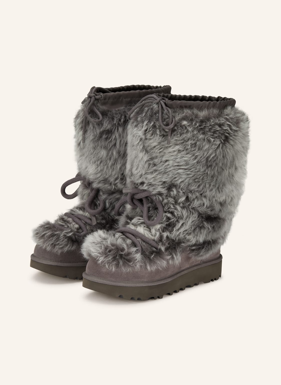 Produktový obrázek Ugg Ugg Boty Classic Tall Chalet tmavě šedá / šedá