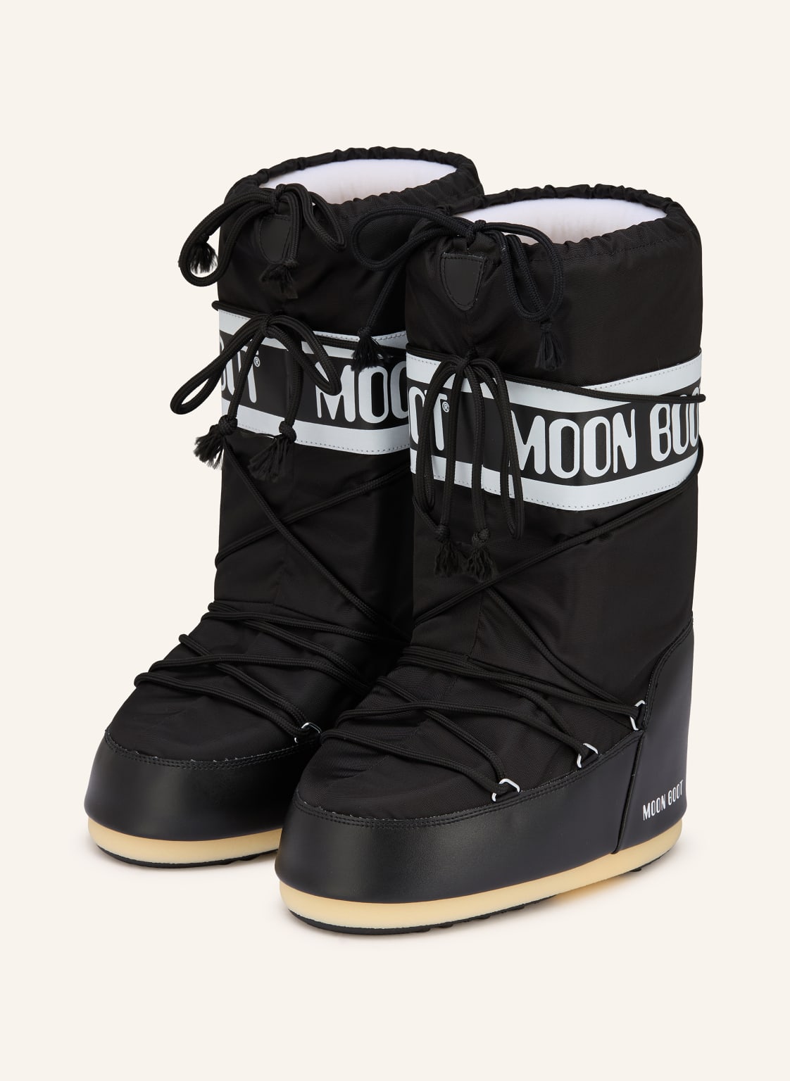 Produktový obrázek moon boot Moon Boot Moon Boots Icon Nylon černá / bílá