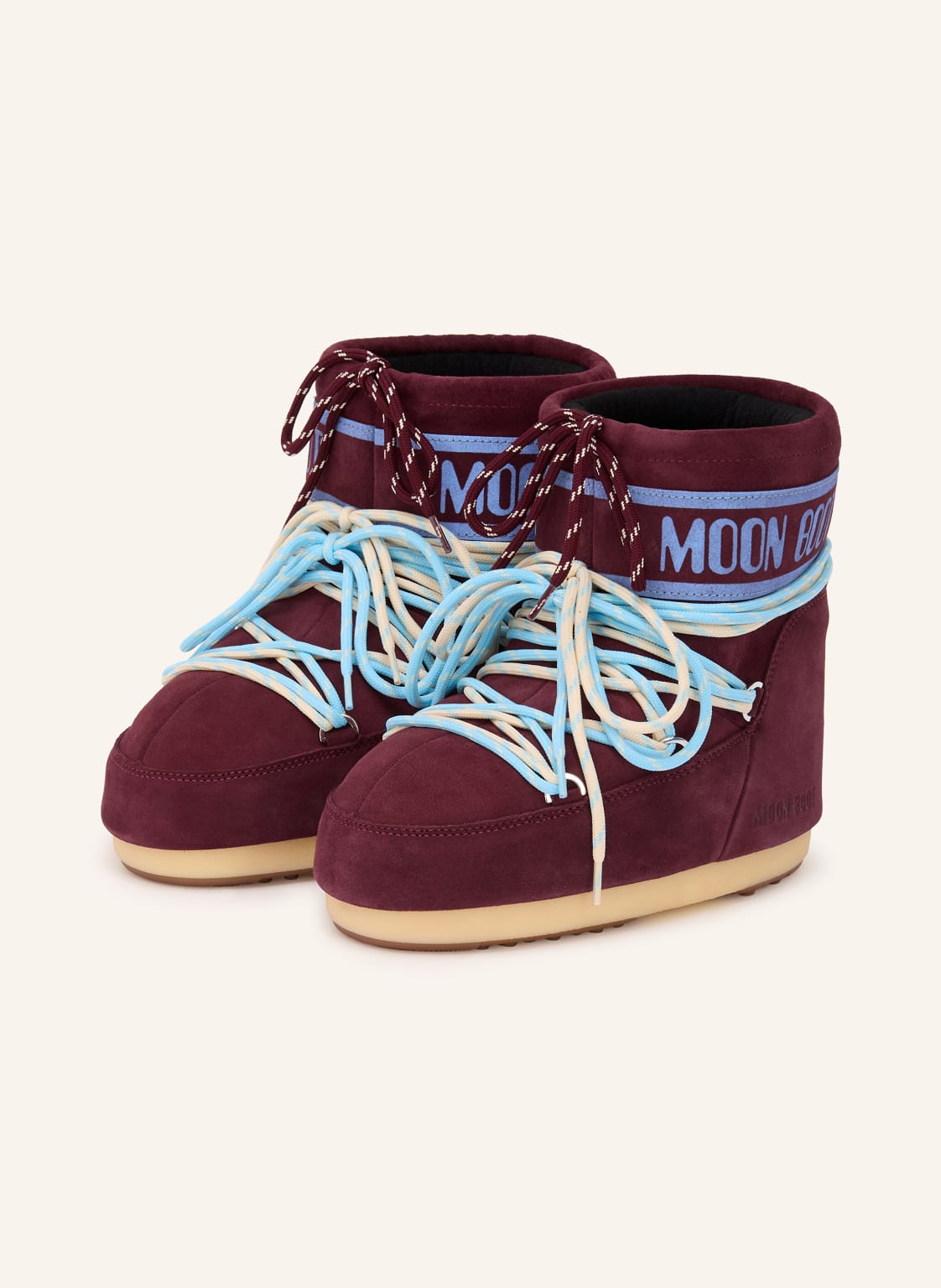 Produktový obrázek moon boot Moon Boot Moon Boots Icon Low fialová / krémová / tmavě modrá