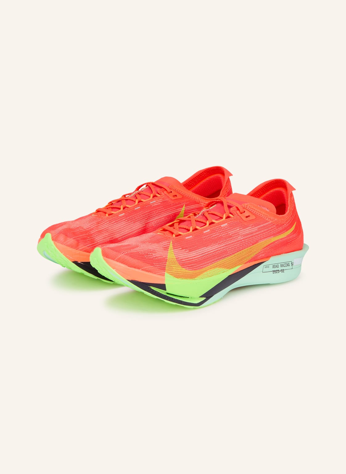 Produktový obrázek Nike Nike Běžecké Boty Zoomx Streakfly 2 neonově oranžová / neonově zelená
