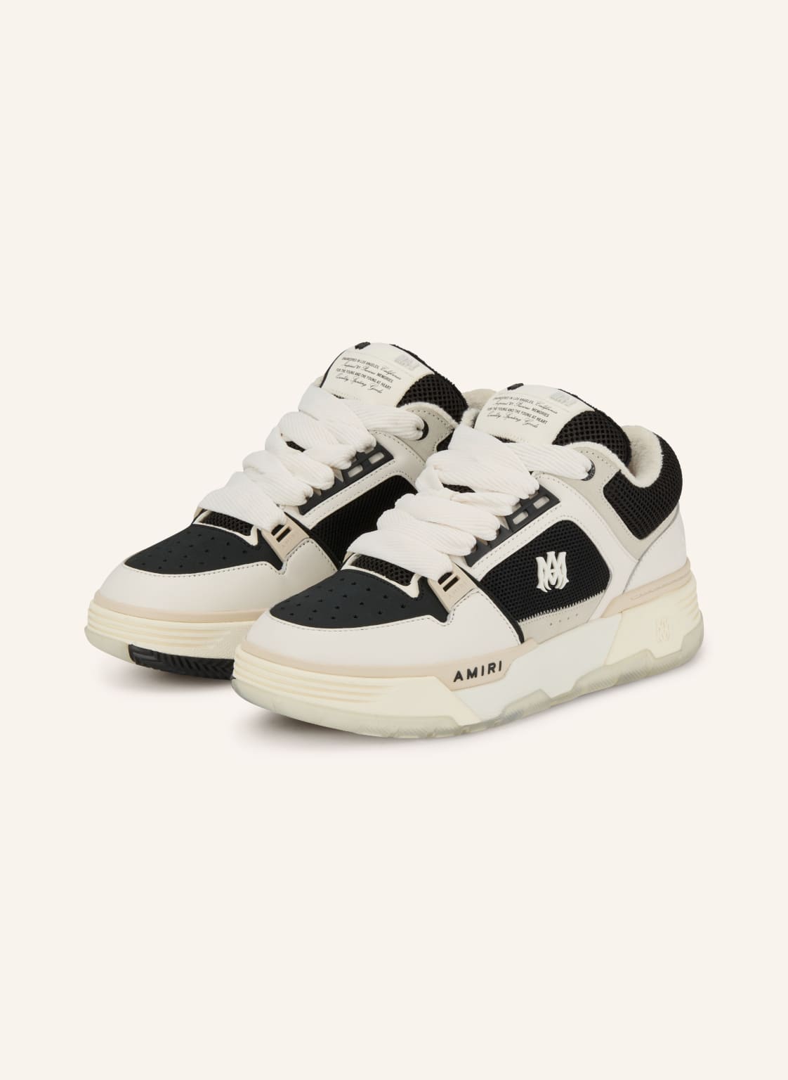 Produktový obrázek AMIRI Amiri Sneakersy Ma-1 bílá / černošedá / černá
