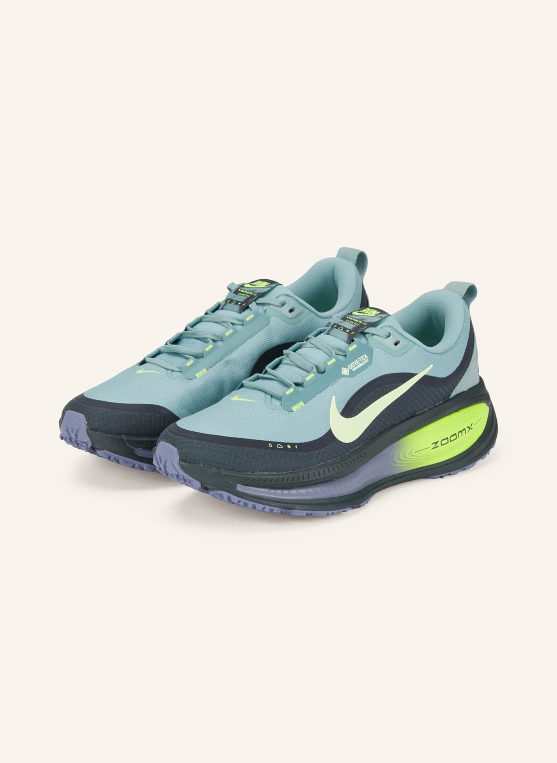 Produktový obrázek Nike Nike Běžecké Boty Vomero 18 Gtx mátová / tmavě zelená