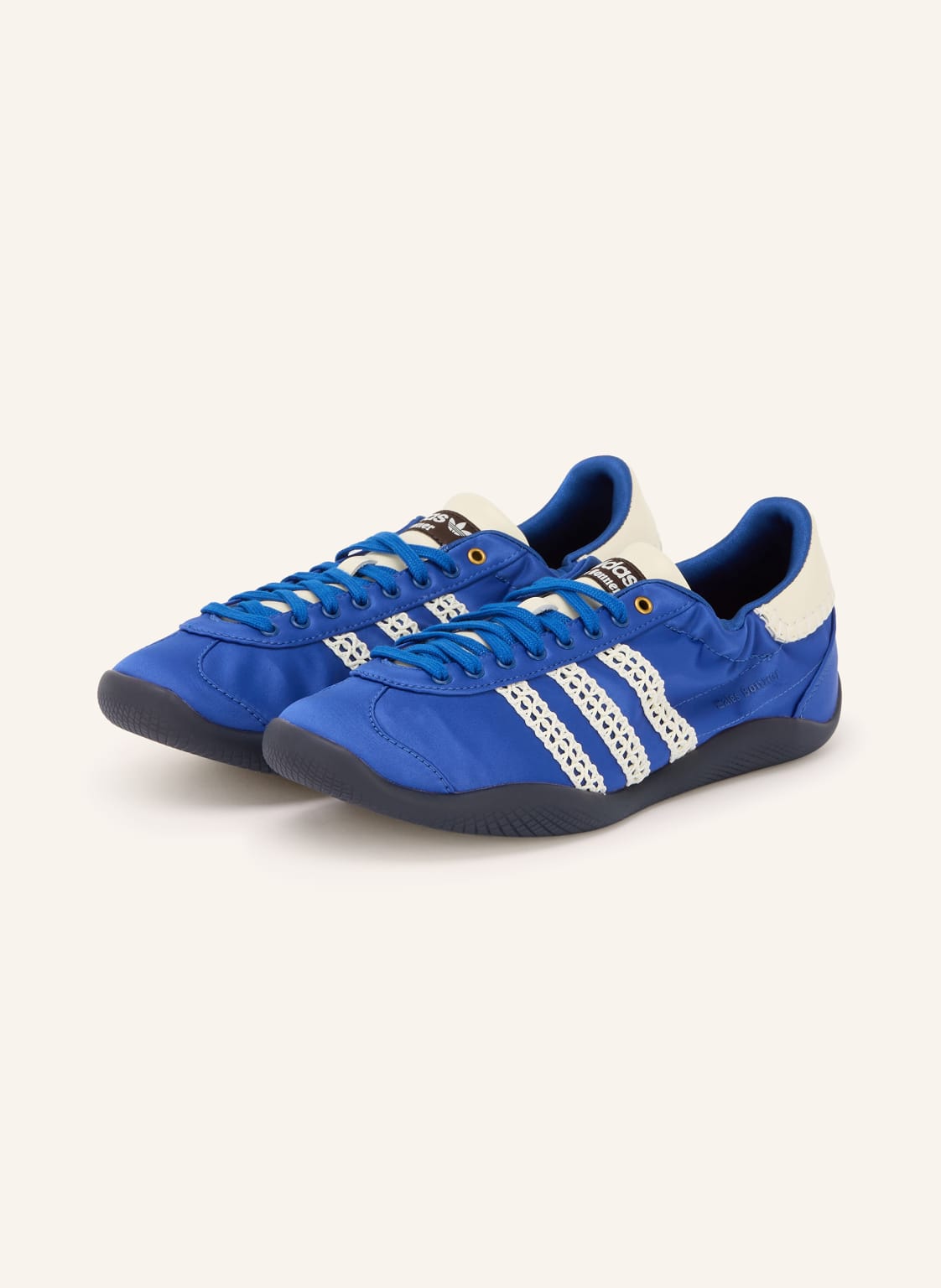 Produktový obrázek adidas Originals Adidas Originals Tenisky Wb Karintha Lo Satin modrá / tmavě hnědá / krémová