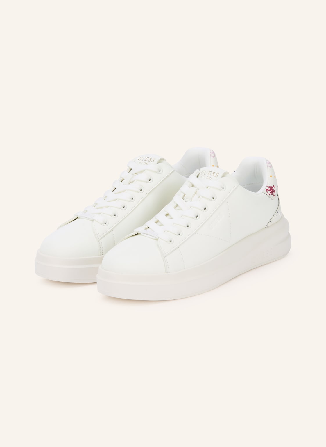 Produktový obrázek Guess Guess Tenisky elbina11 bílá