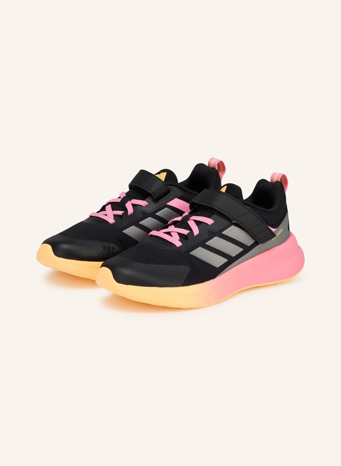 Produktový obrázek Adidas Adidas Běžecké Boty Fortarun 4.0 černá / růžová / šedá