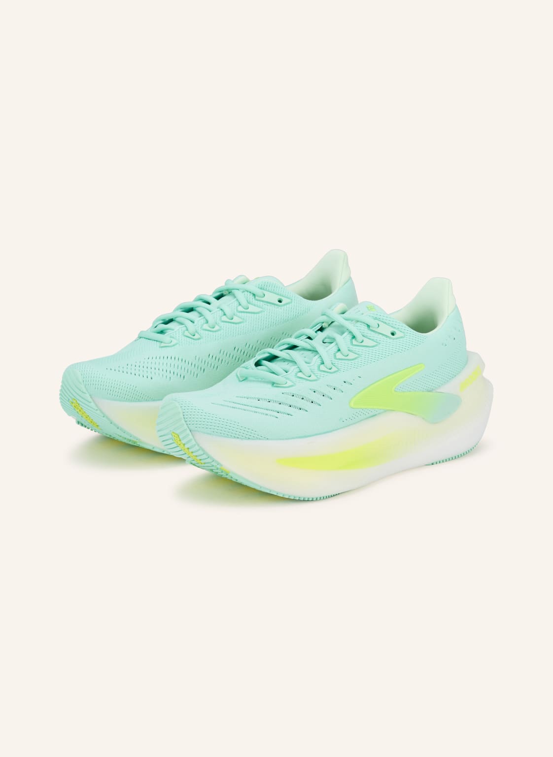 Produktový obrázek Brooks Brooks Běžecké Boty Glycerin Max 2 neonově tyrkysová / neonově žlutá